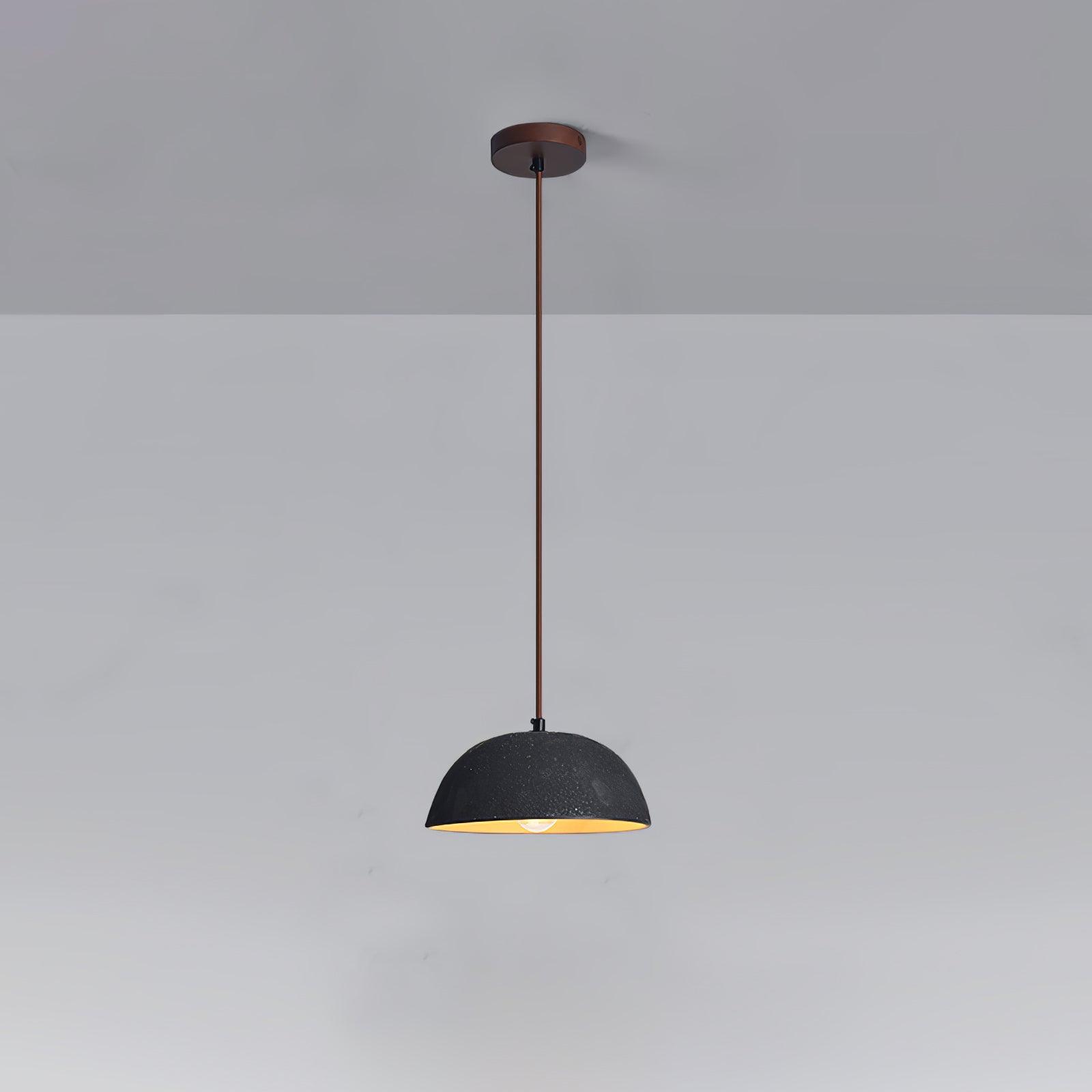 Dôme Vintage Bois Suspension