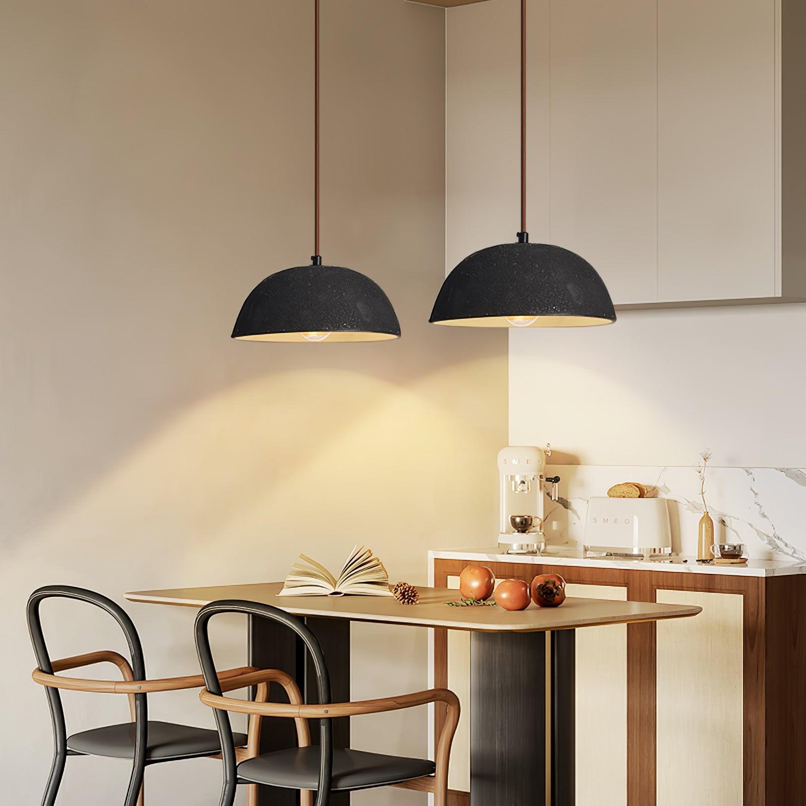 Dôme Vintage Bois Suspension