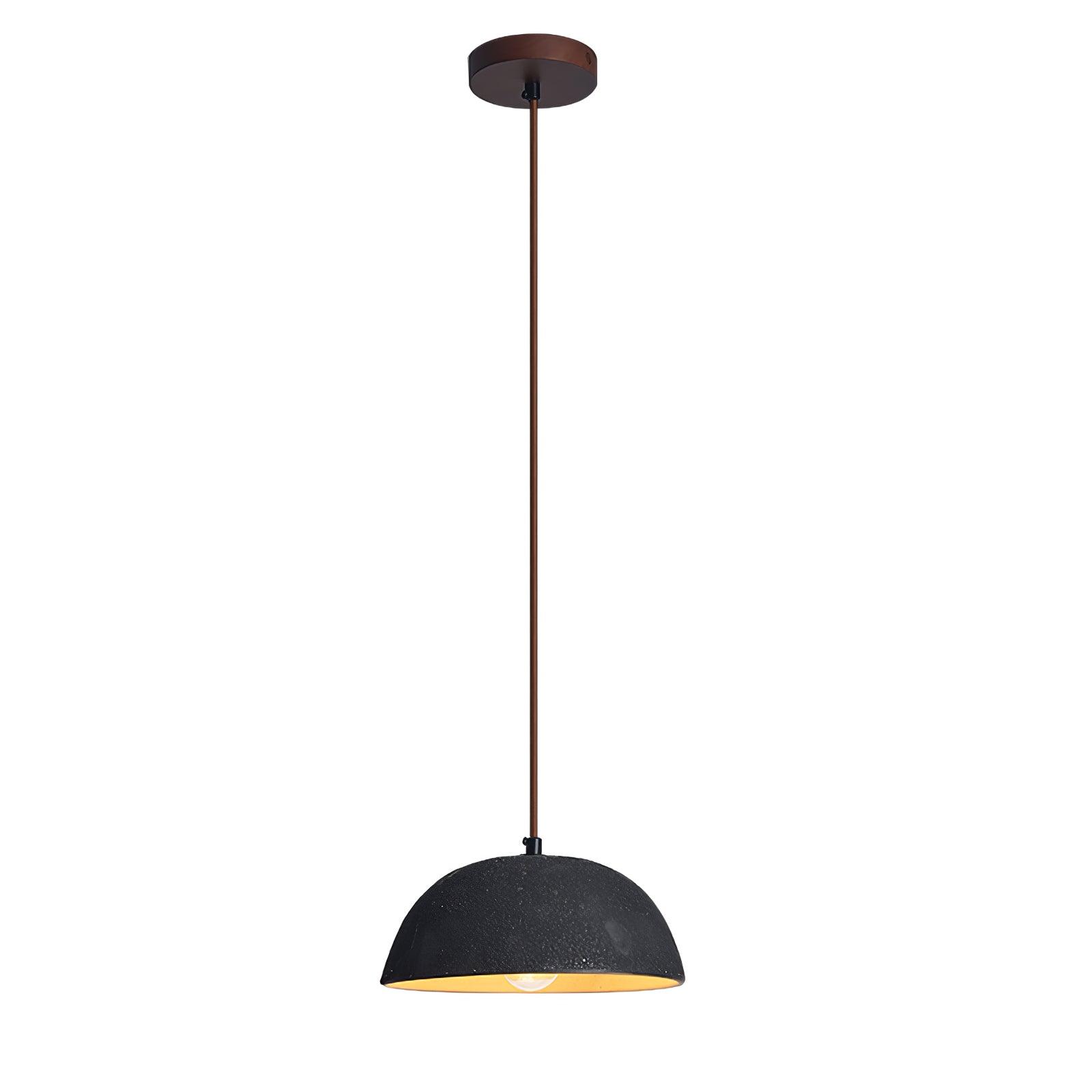 Dôme Vintage Bois Suspension
