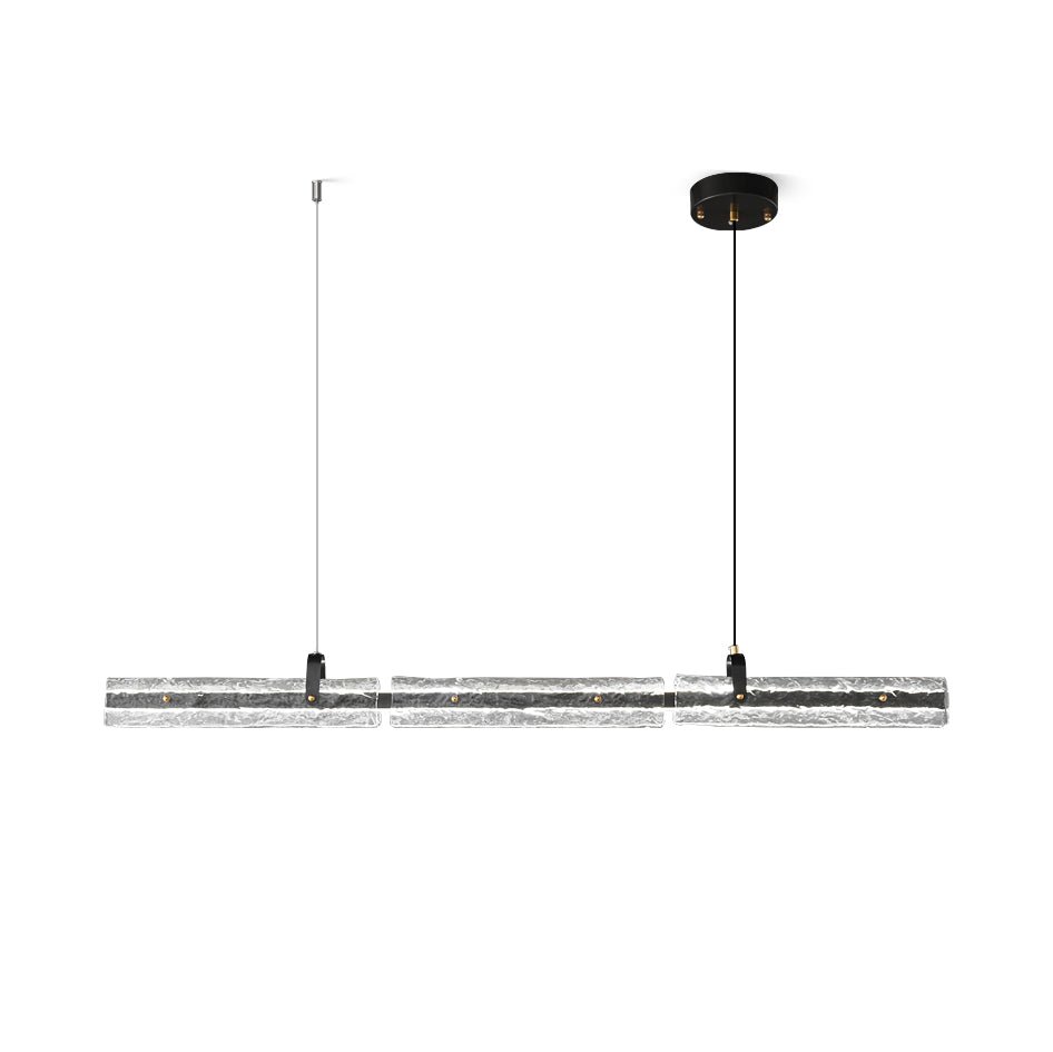 Cedorisra Luxe Glace Noir Verre Suspension