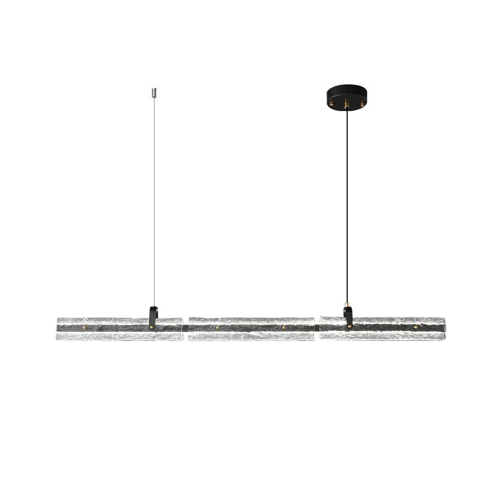 Cedorisra Luxe Glace Noir Verre Suspension