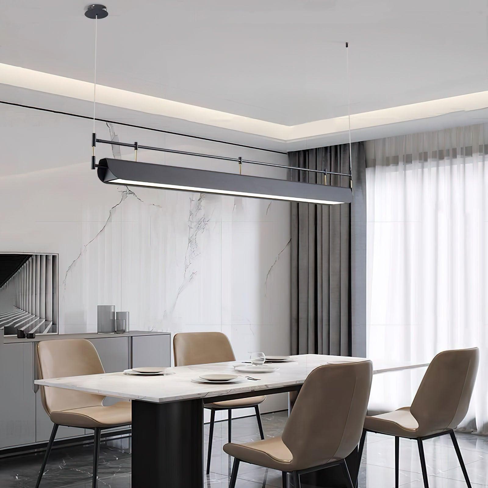 Lustra Lustre LED Toit Noir
