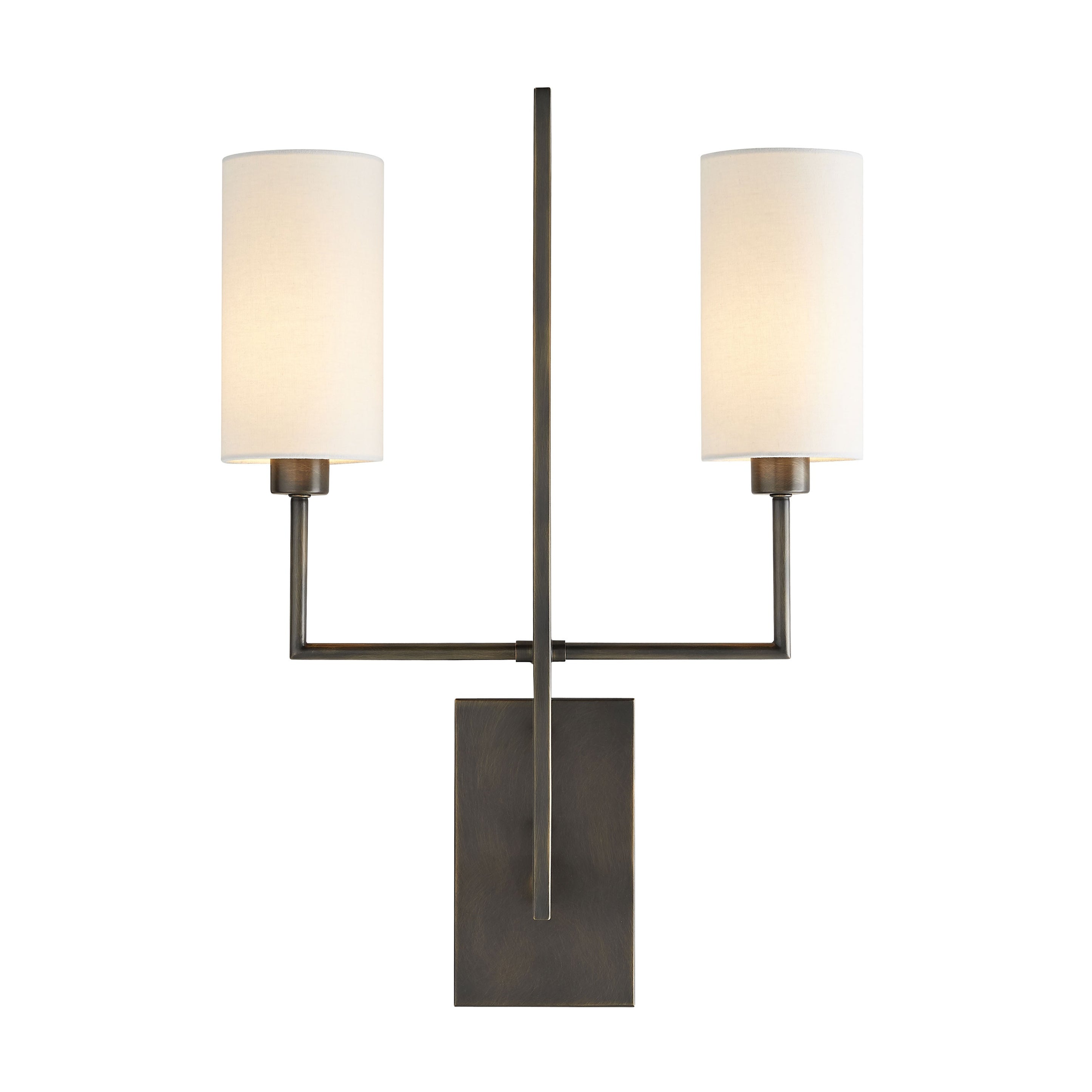 Qvistuvyj Moderne Minimaliste Métal Tissu Applique Murale