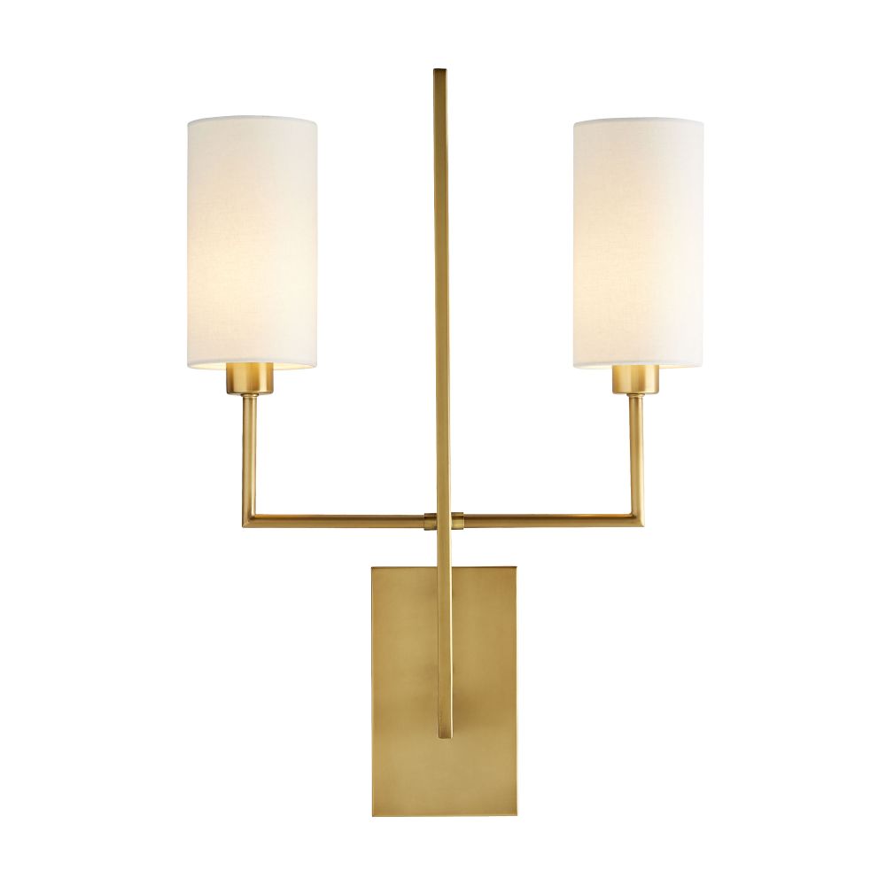 Qvistuvyj Moderne Minimaliste Métal Tissu Applique Murale