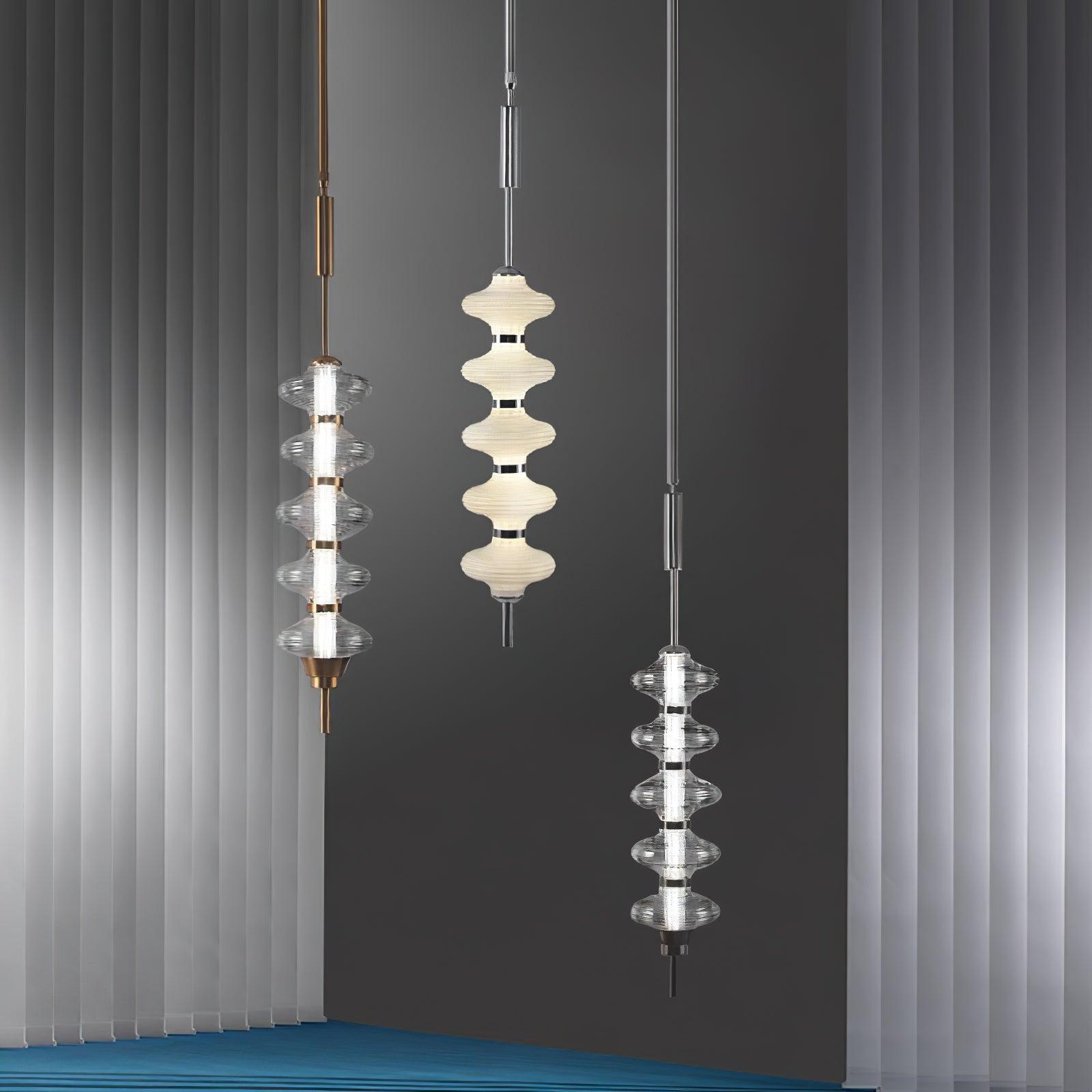 Vesperare Suspension en verre élégante