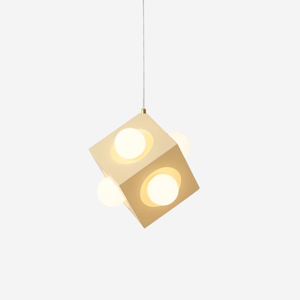 Block Lampe Suspendue Cubique Minimaliste