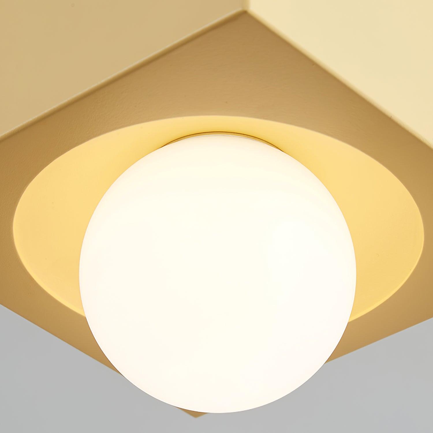 Block Lampe Suspendue Cubique Minimaliste