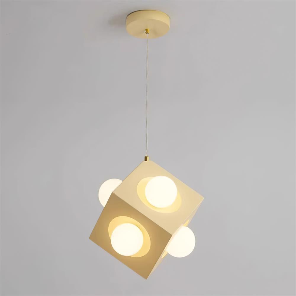 Block Lampe Suspendue Cubique Minimaliste