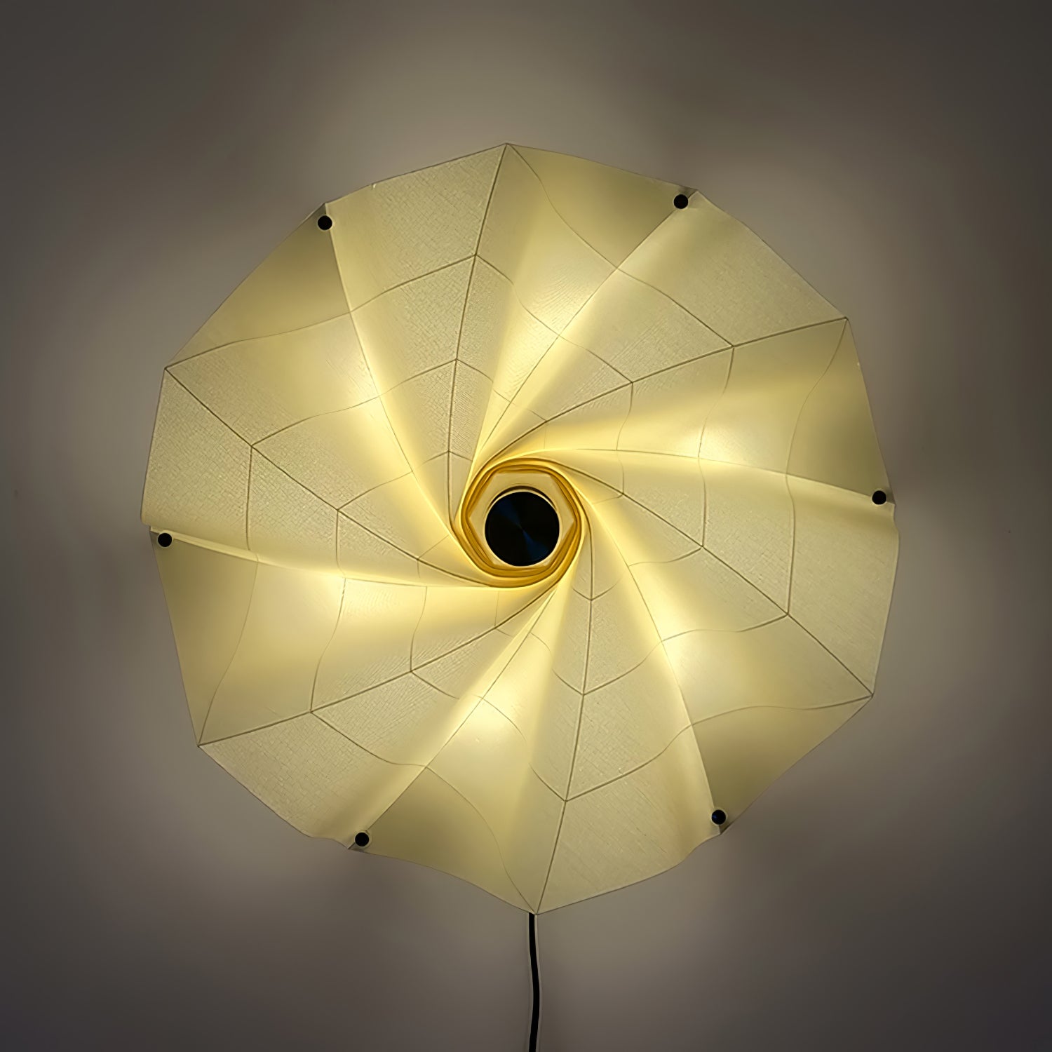 Vadorir Spiral Fabric Pendant Light
