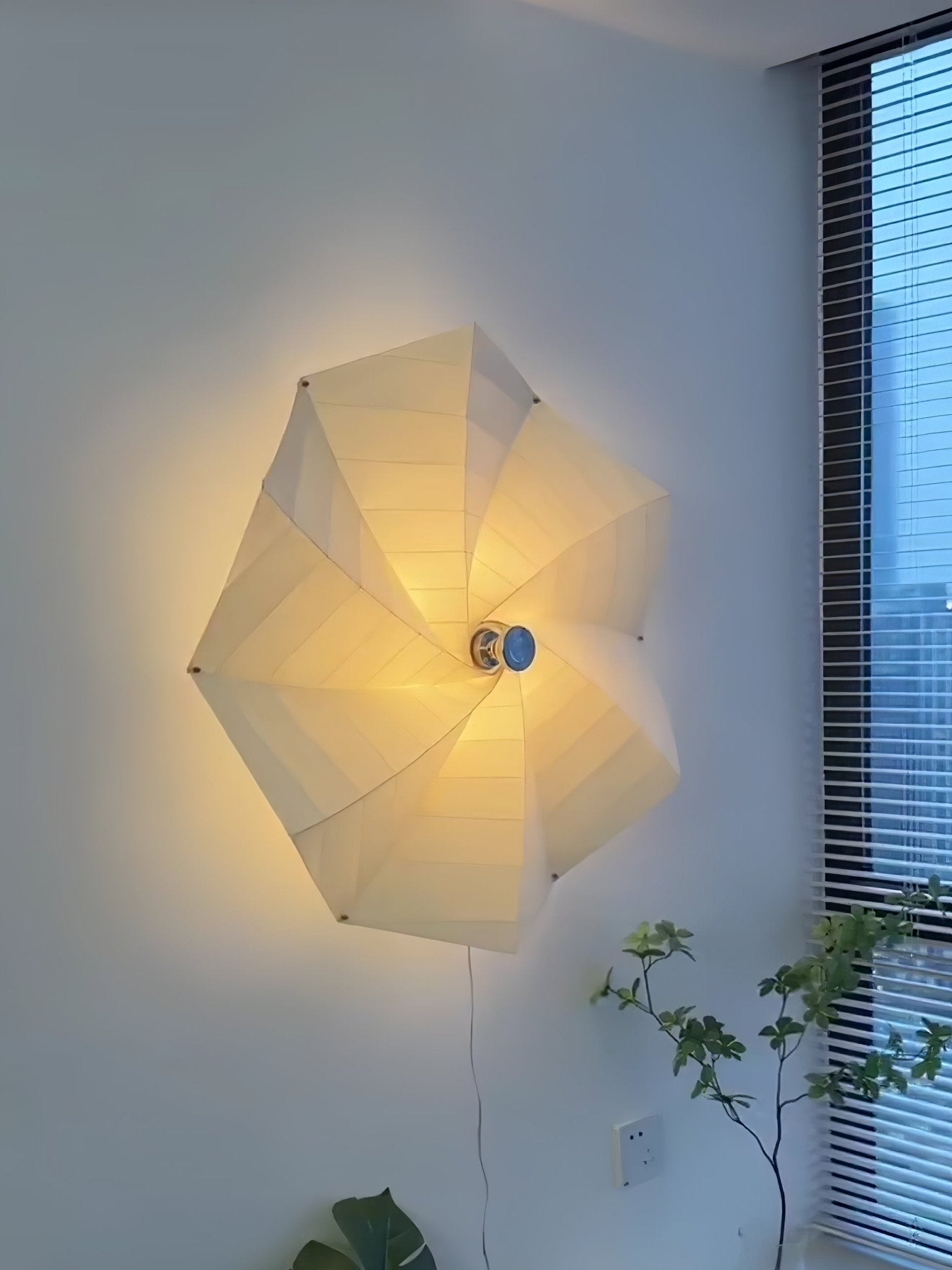 Vadorir Spiral Fabric Pendant Light