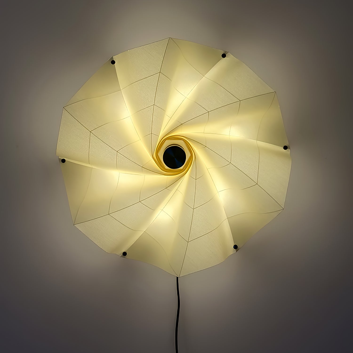 Vadorir Spiral Fabric Pendant Light