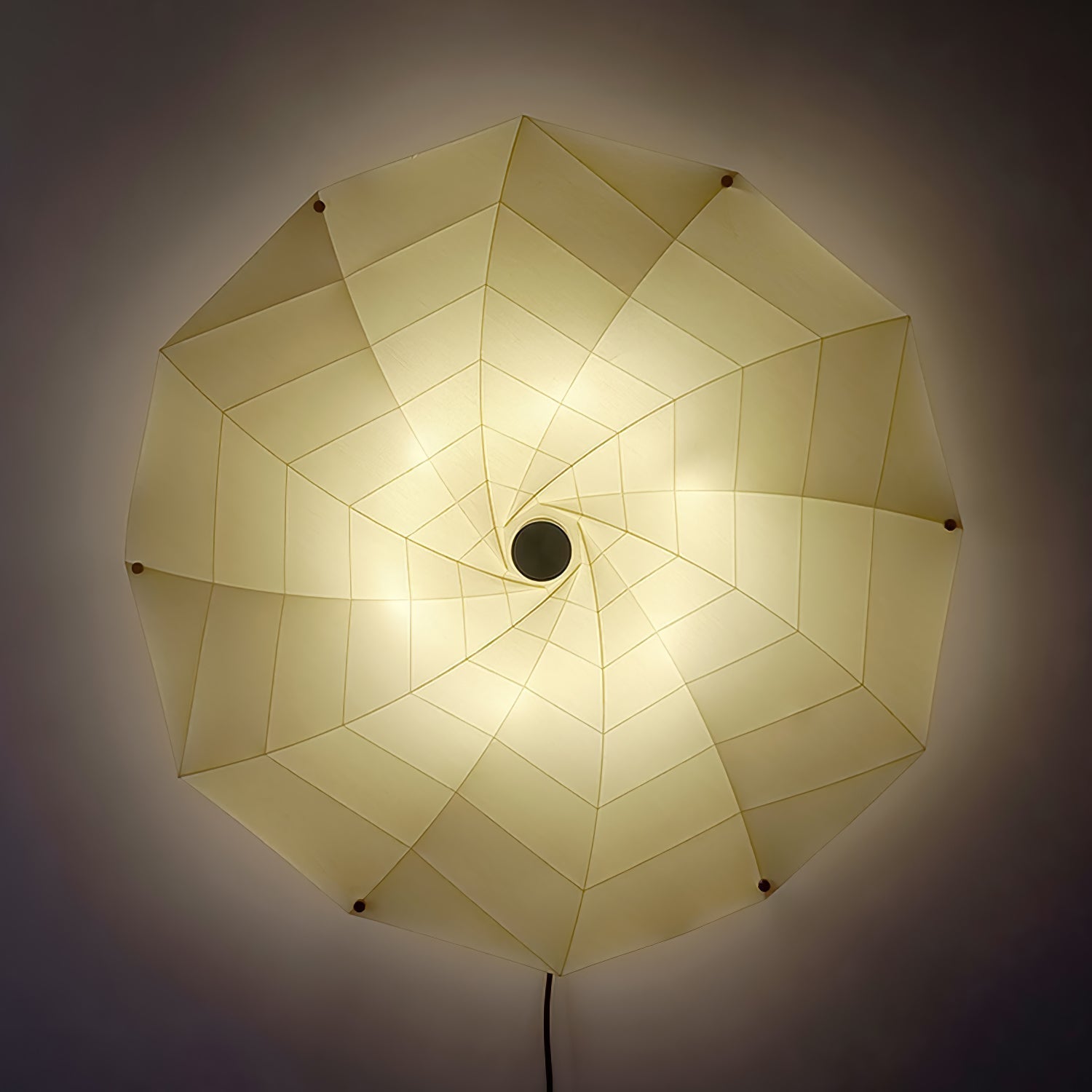 Vadorir Spiral Fabric Pendant Light