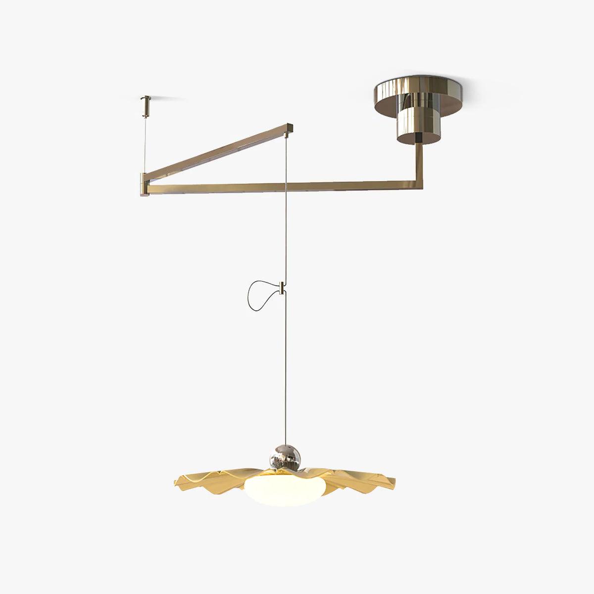 Lustra Suspension Laiton Acrylique Salle à Manger