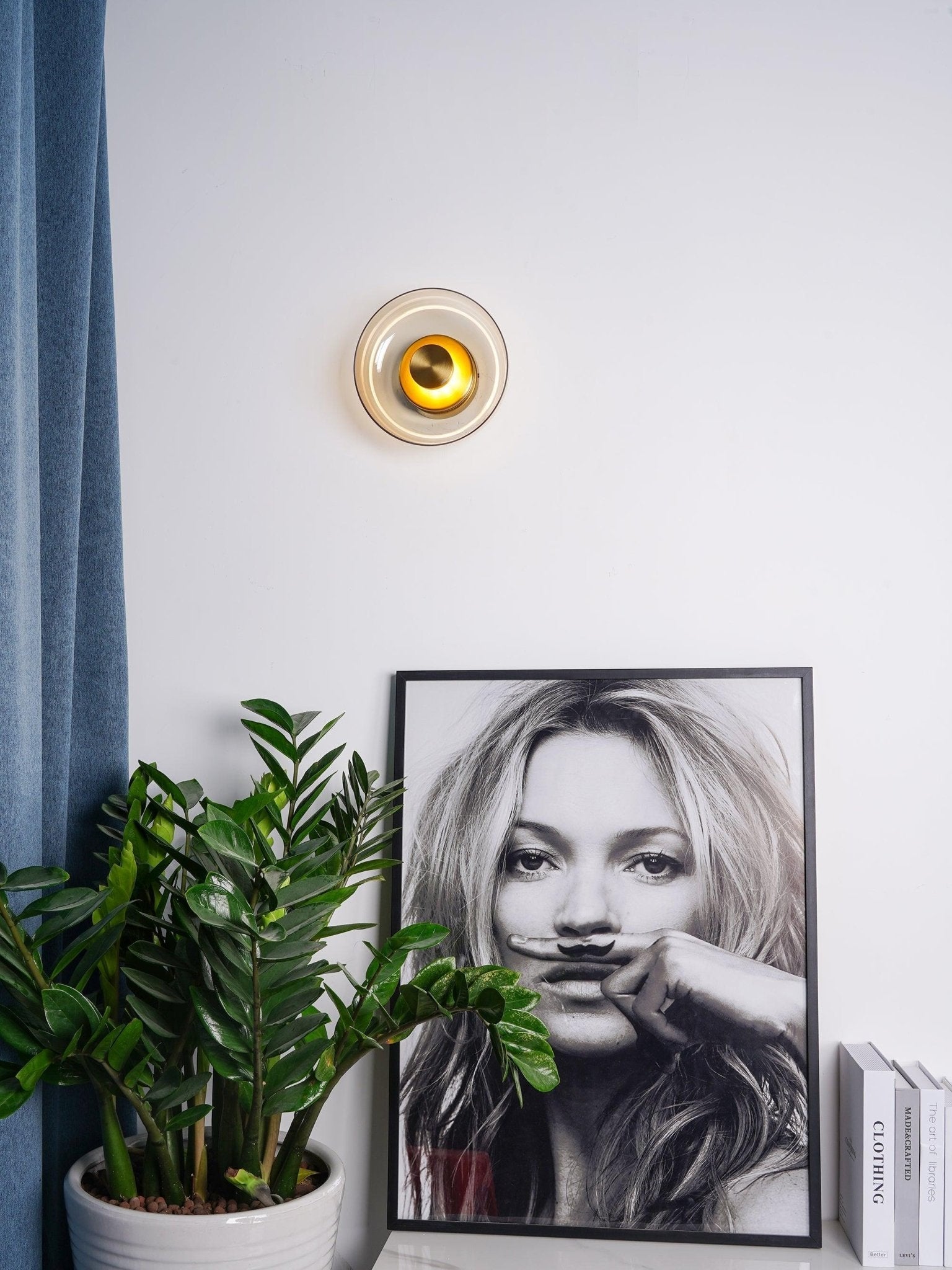 Crux Applique Murale Moderne Minimaliste en Laiton