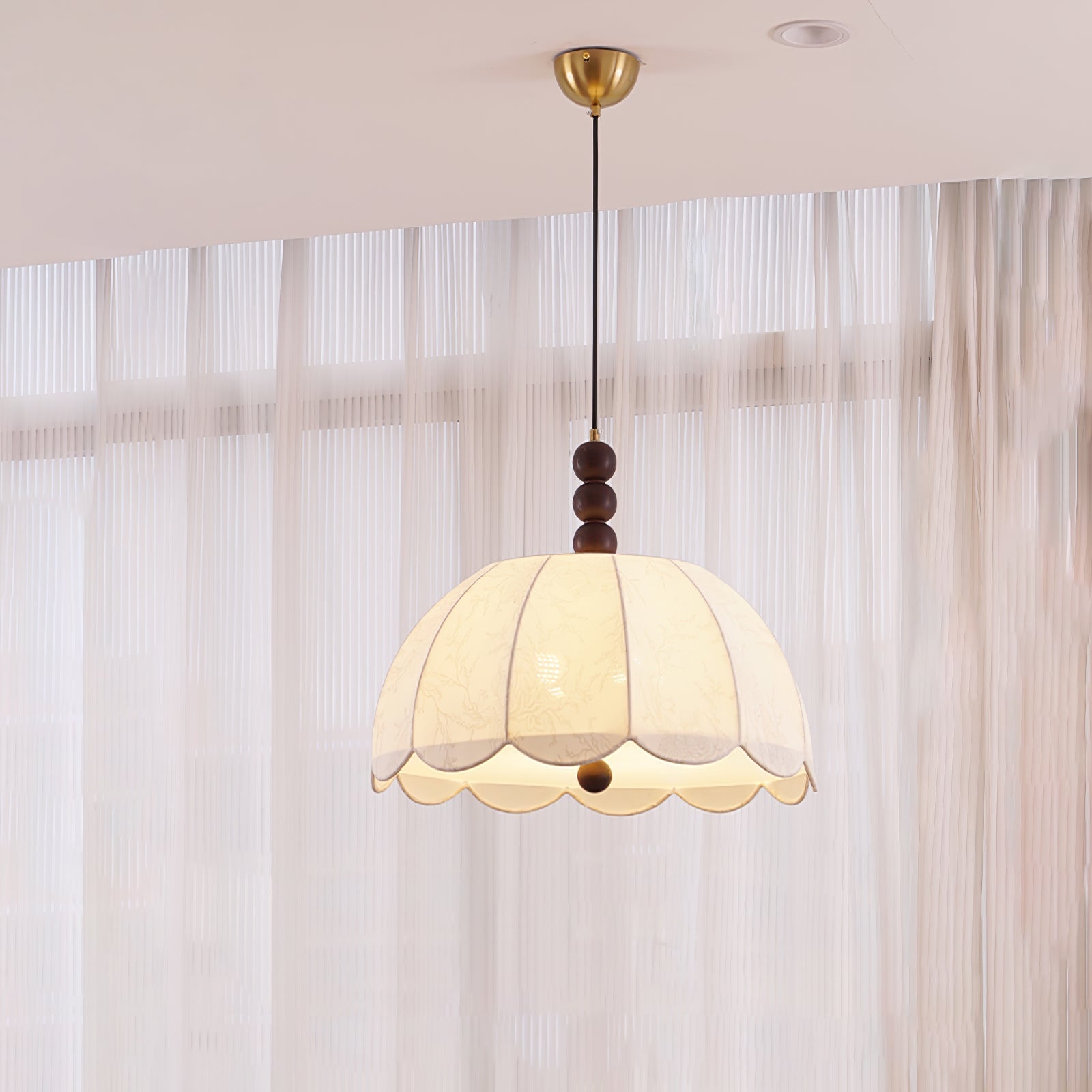 Orla Lampe Suspendue en Tissu Moderne