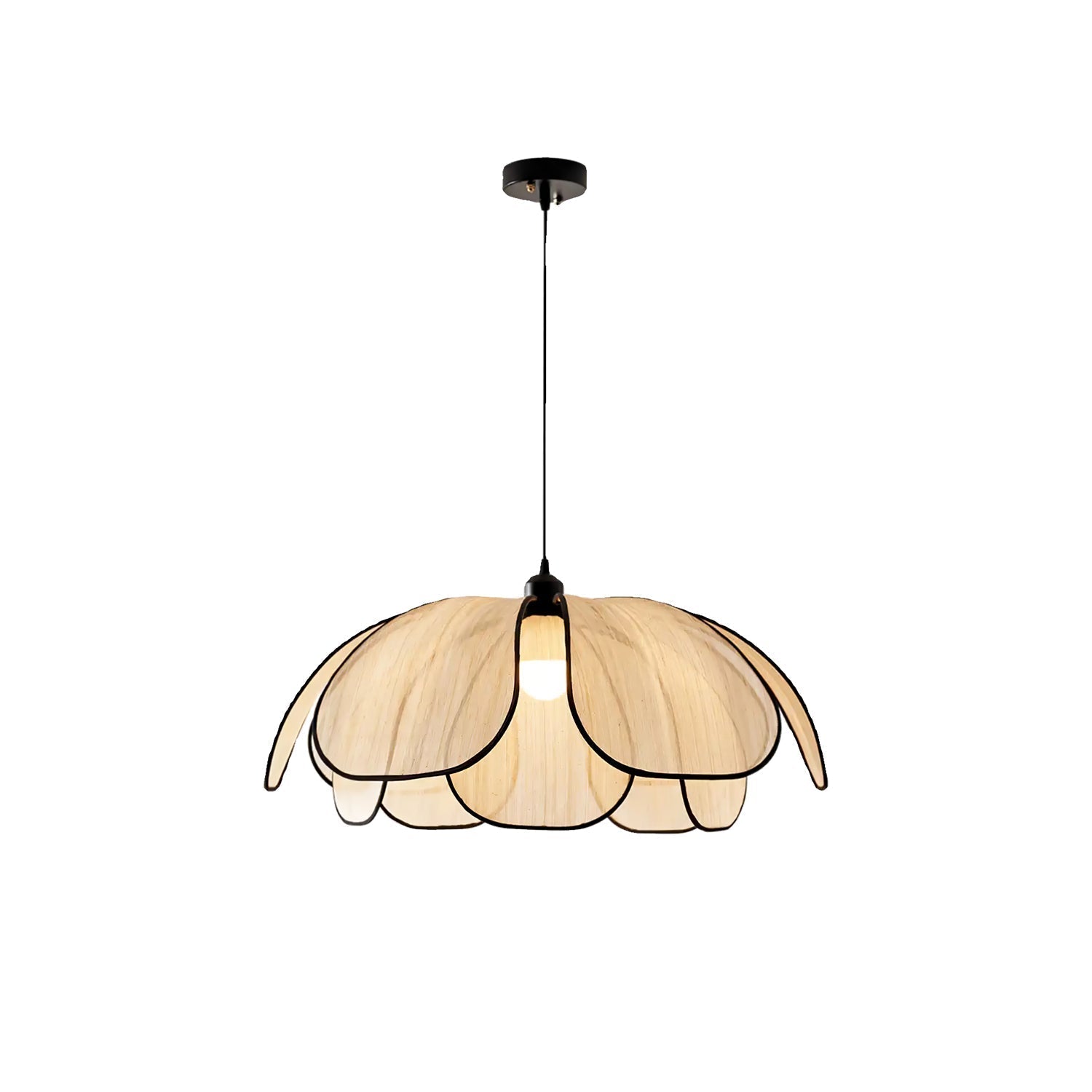 Elthaus Suspension Feuille Fiber Fleur