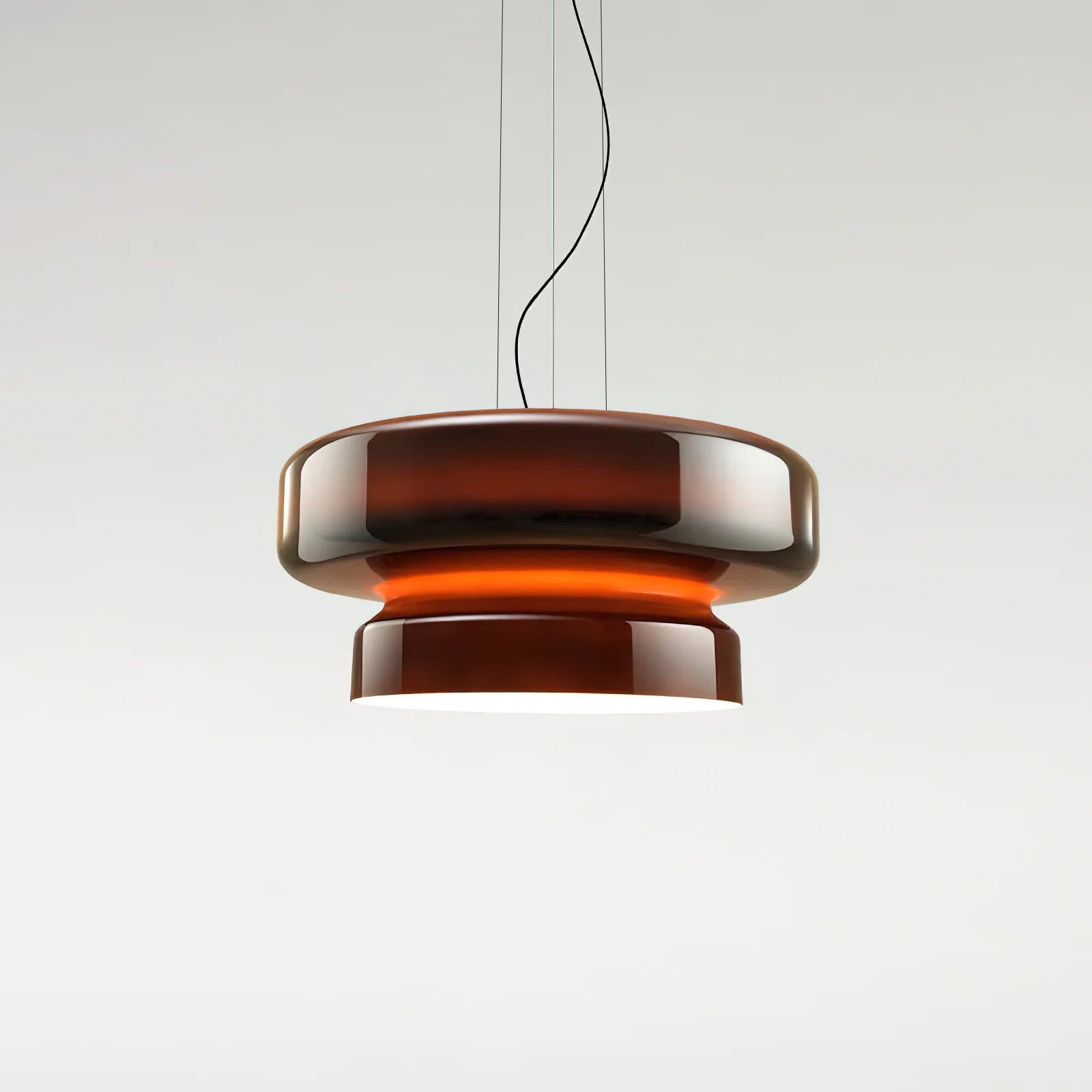 Zerithce Suspension Moderne Minimaliste en Verre