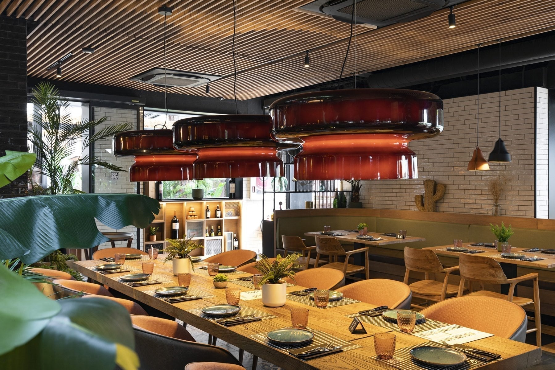 Zerithce Suspension Moderne Minimaliste en Verre