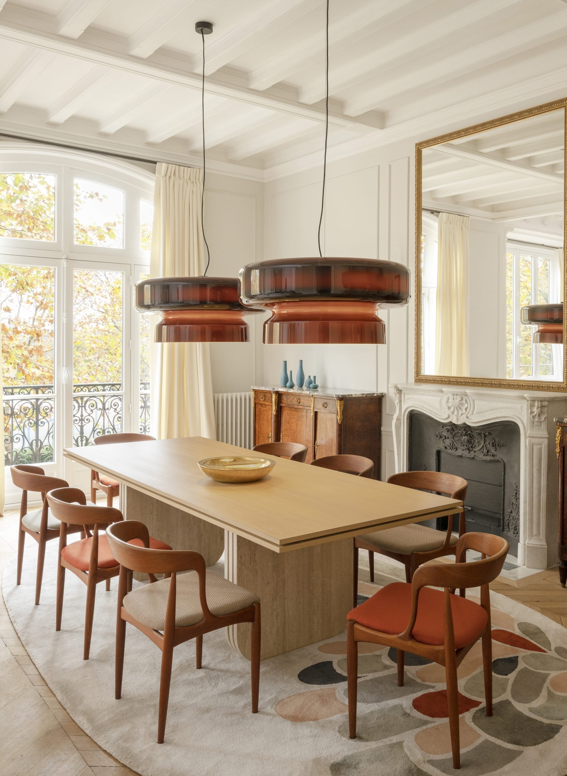 Zerithce Suspension Moderne Minimaliste en Verre