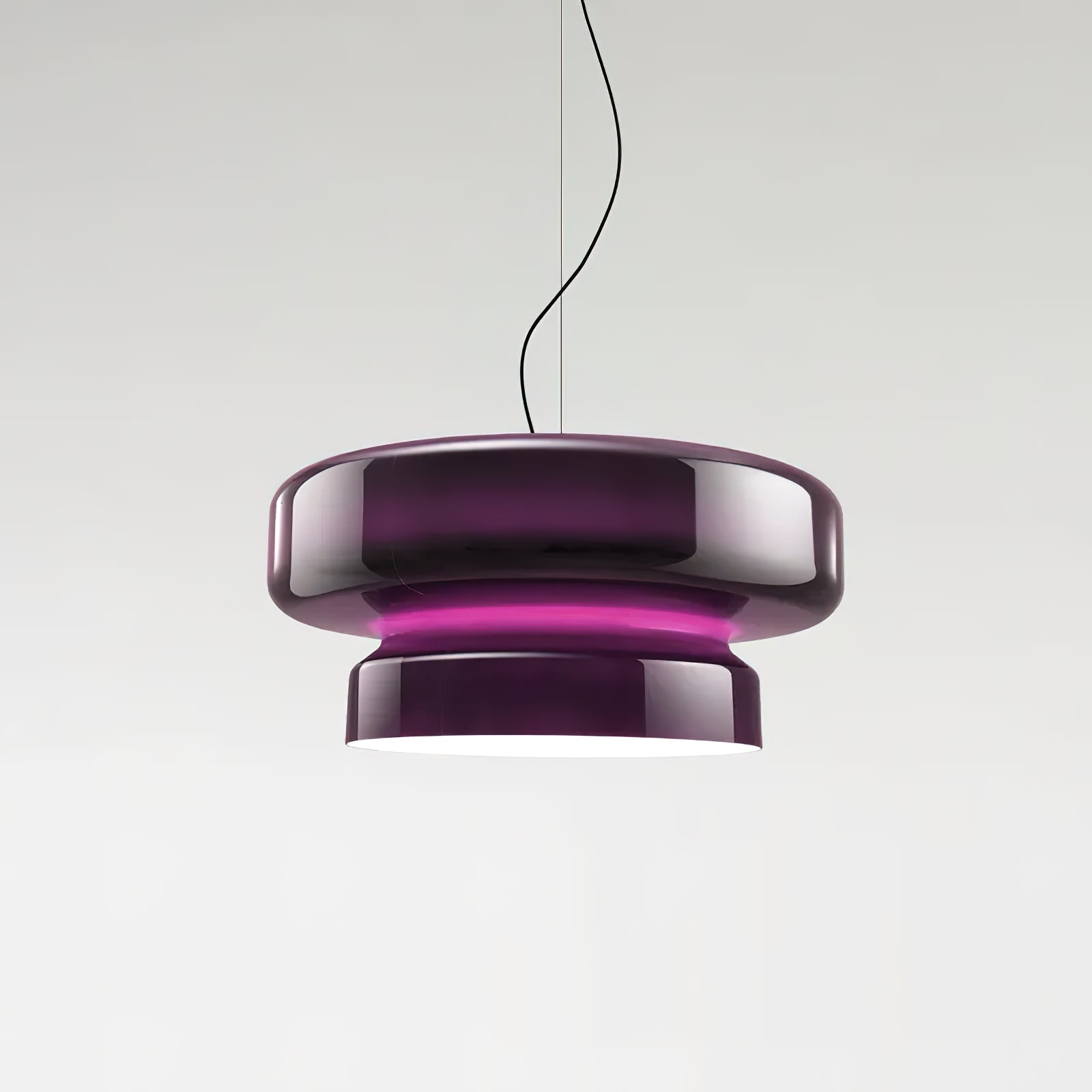 Zerithce Suspension Moderne Minimaliste en Verre