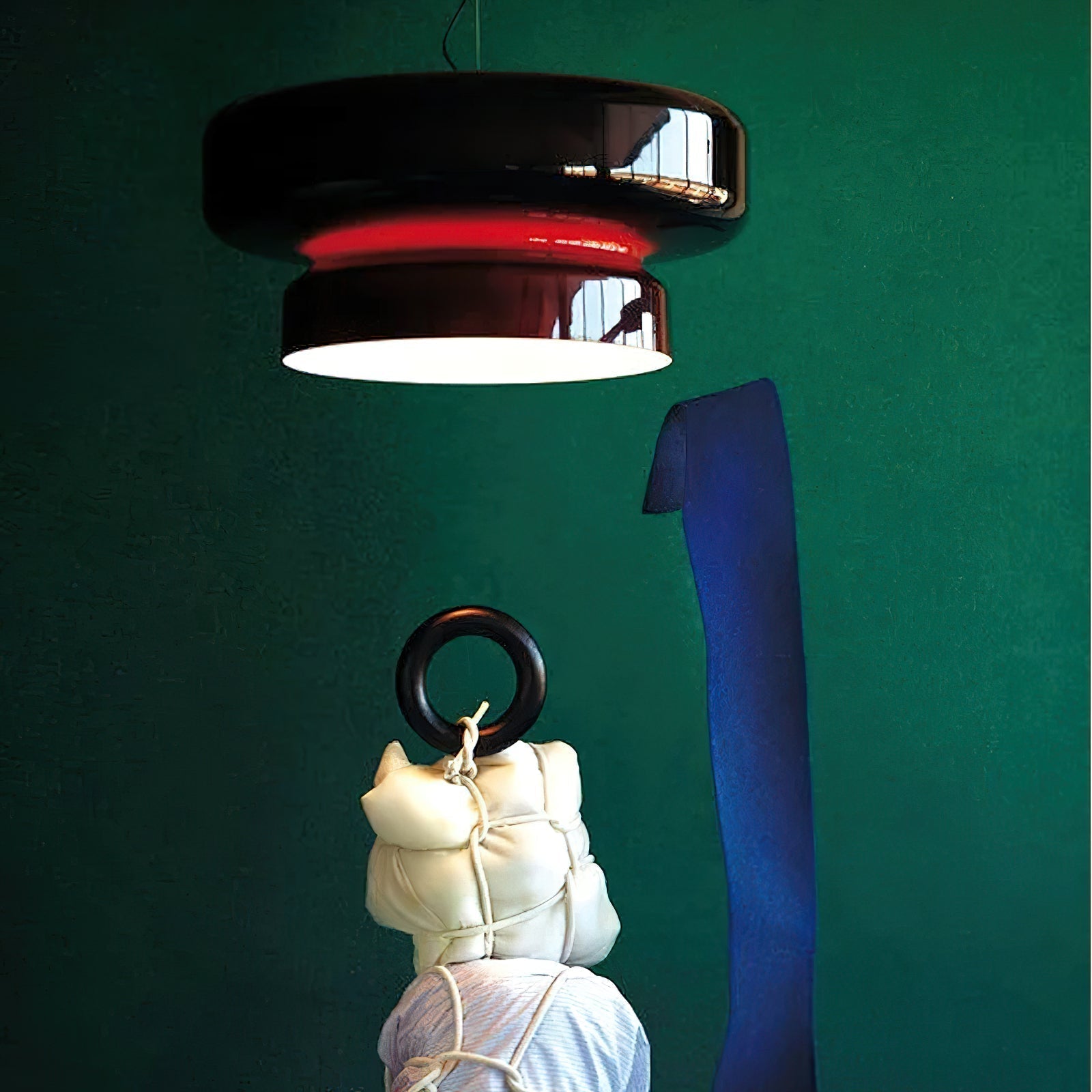 Zerithce Suspension Moderne Minimaliste en Verre