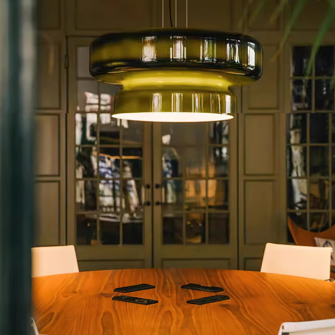 Xenuvyj Moderne Minimaliste Métal Verre Suspension