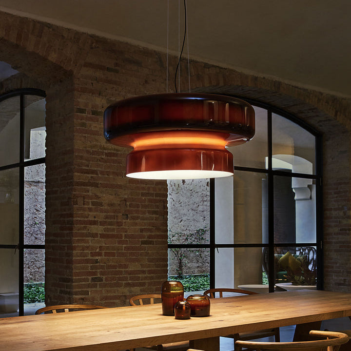 Xenuvyj Moderne Minimaliste Métal Verre Suspension