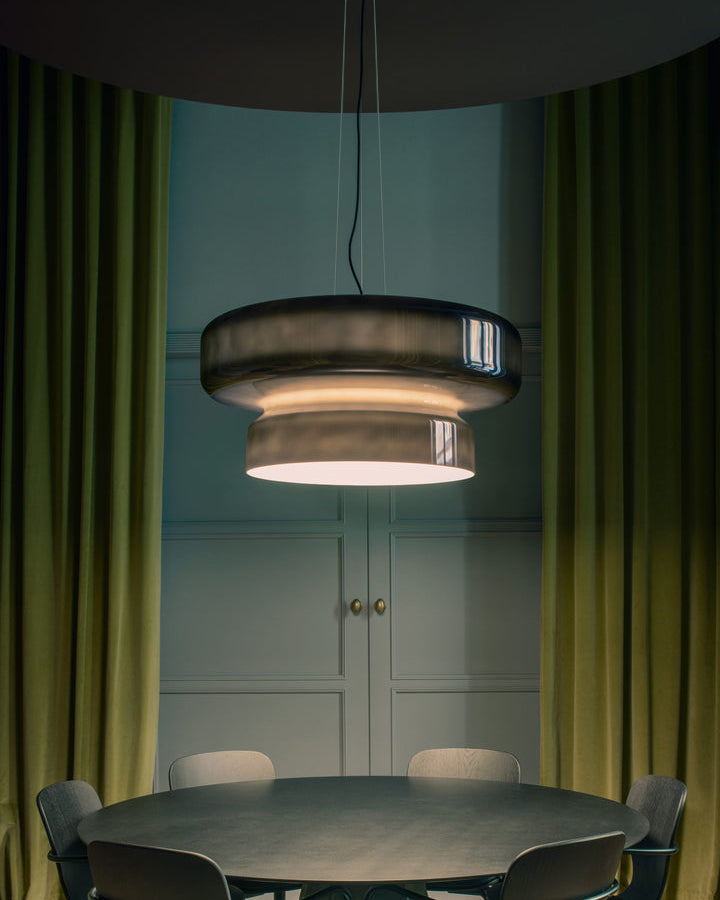 Xenuvyj Moderne Minimaliste Métal Verre Suspension