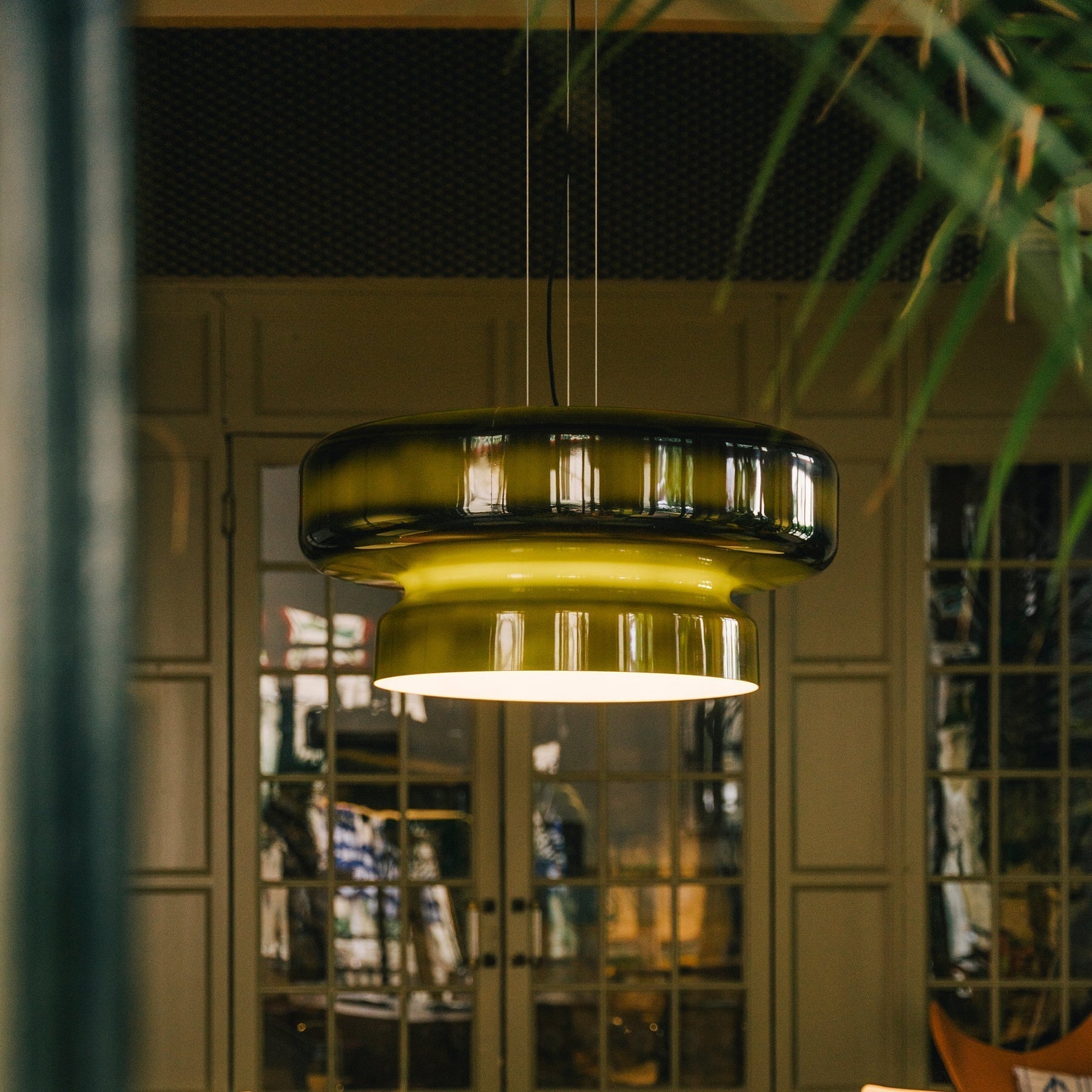 Xenuvyj Moderne Minimaliste Métal Verre Suspension