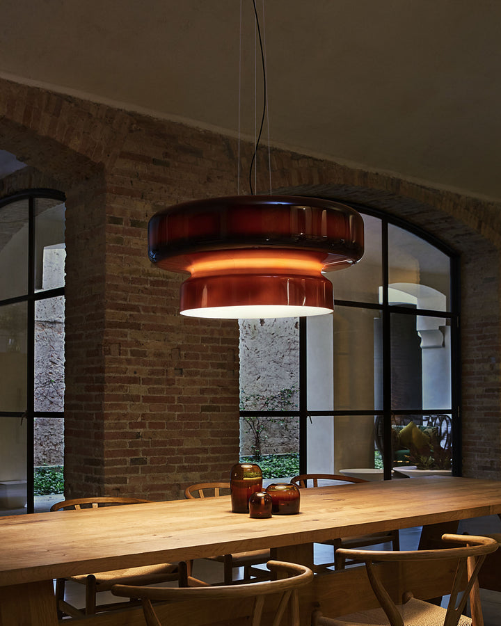 Xenuvyj Moderne Minimaliste Métal Verre Suspension