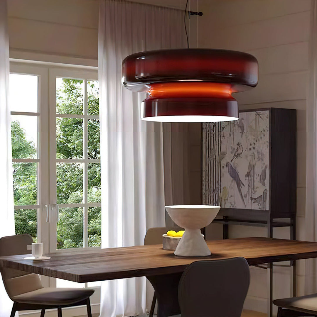 Xenuvyj Moderne Minimaliste Métal Verre Suspension