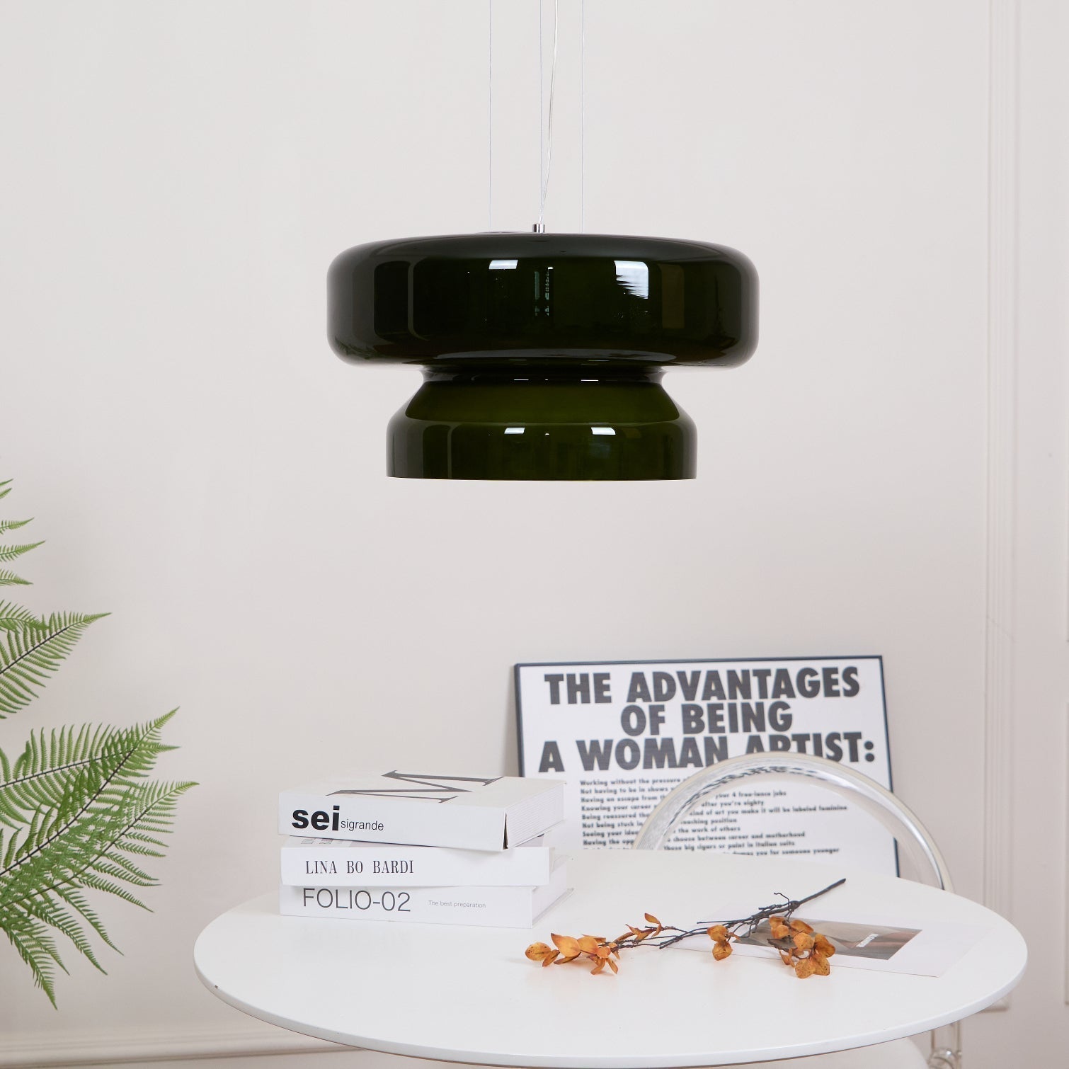 Xenuvyj Moderne Minimaliste Métal Verre Suspension