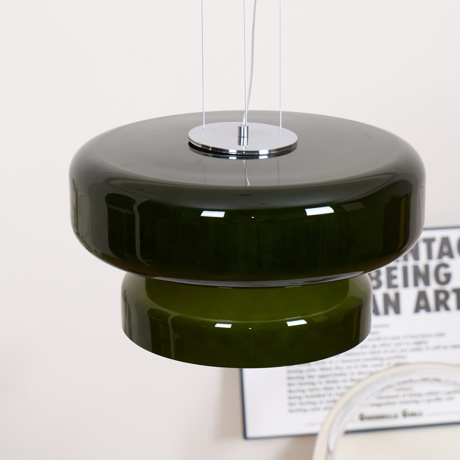 Xenuvyj Moderne Minimaliste Métal Verre Suspension