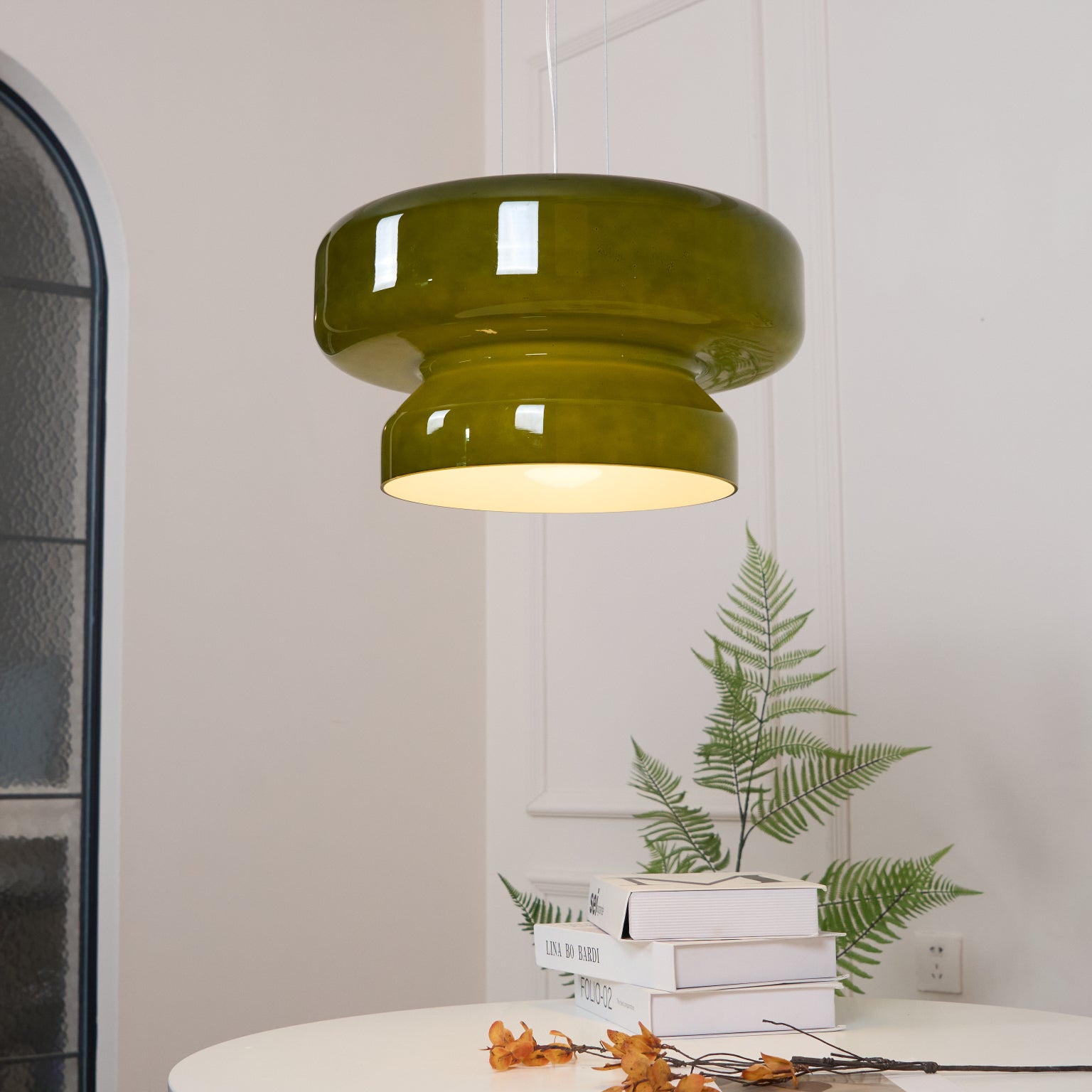 Xenuvyj Moderne Minimaliste Métal Verre Suspension