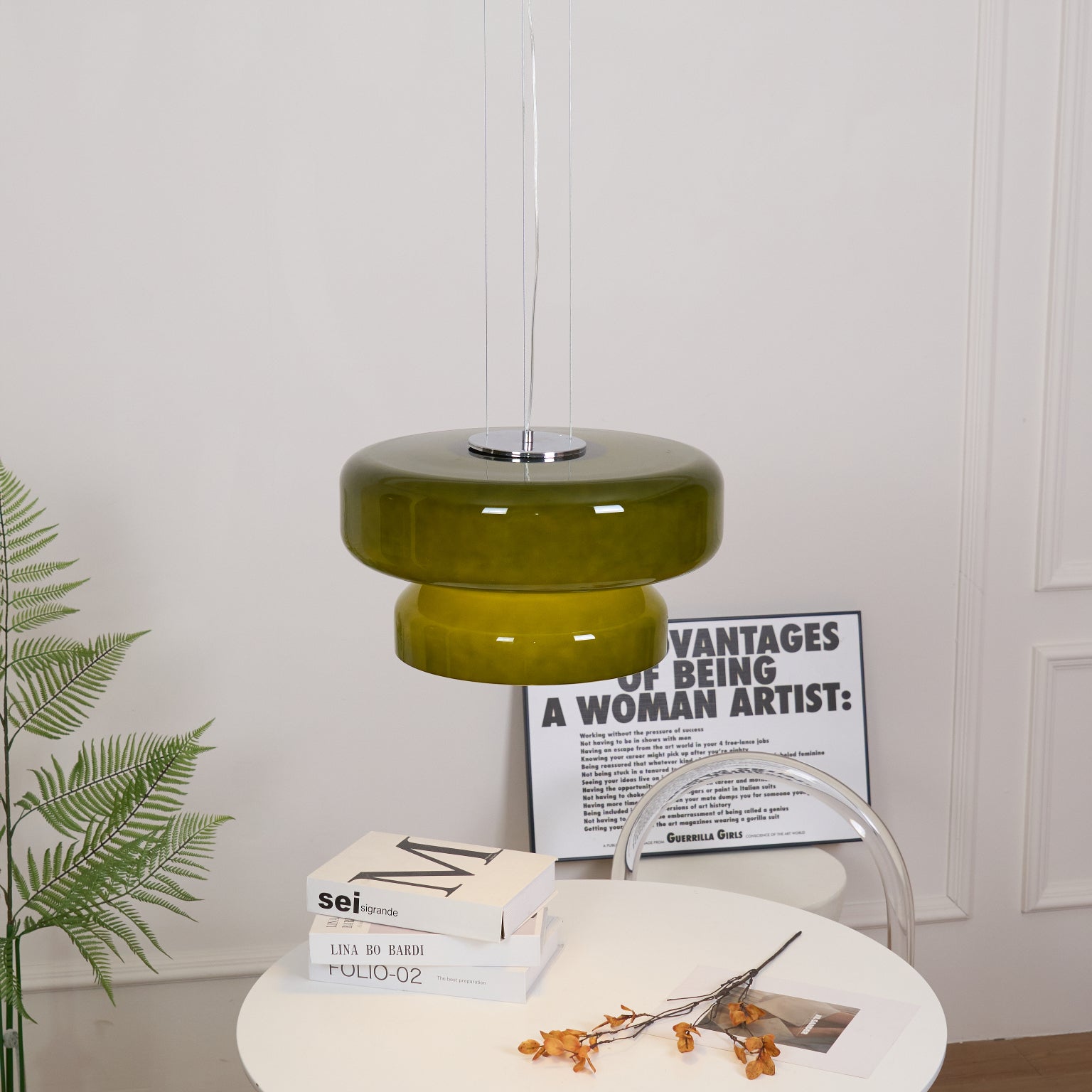 Xenuvyj Moderne Minimaliste Métal Verre Suspension