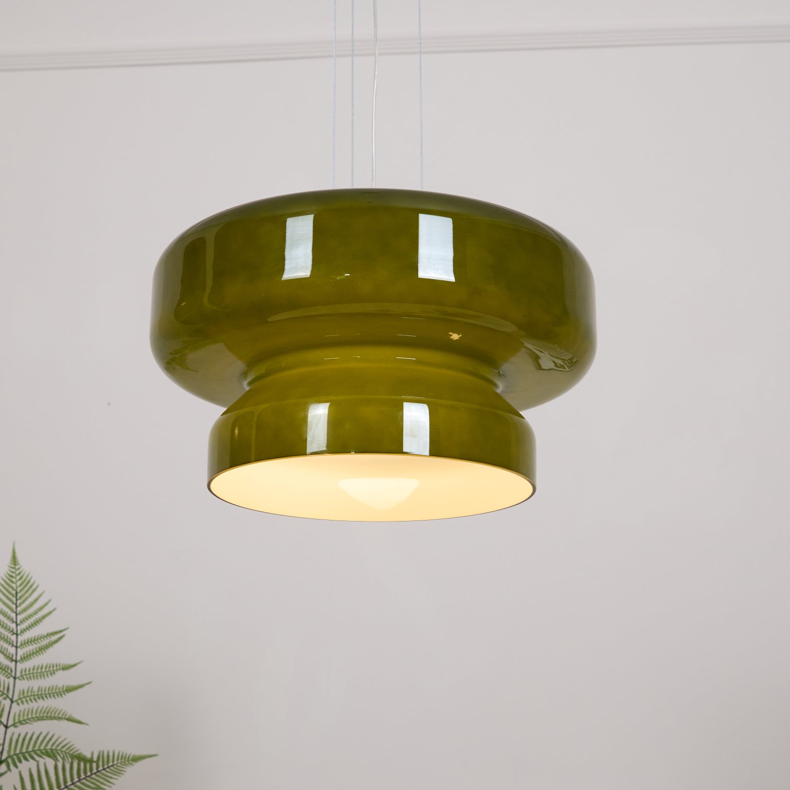 Xenuvyj Moderne Minimaliste Métal Verre Suspension