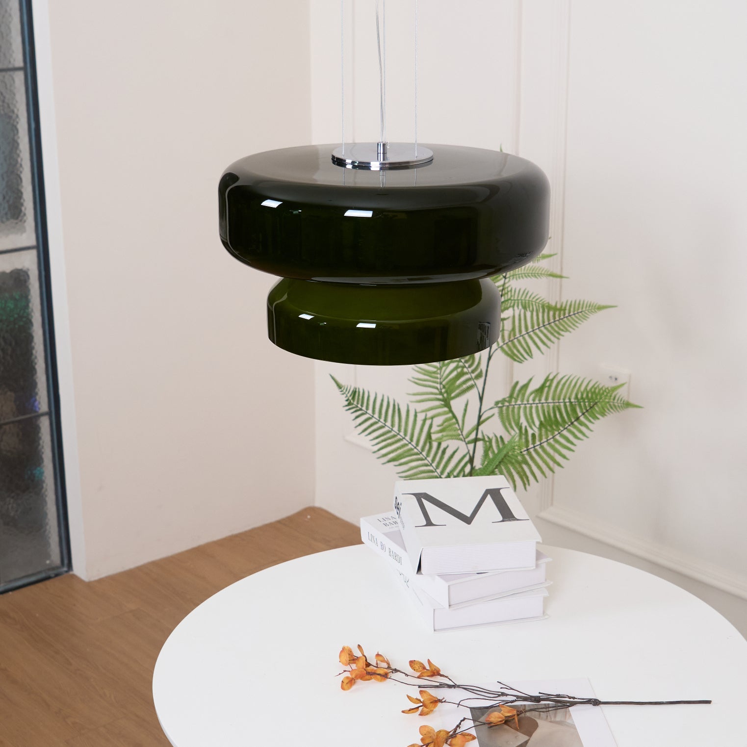 Xenuvyj Moderne Minimaliste Métal Verre Suspension