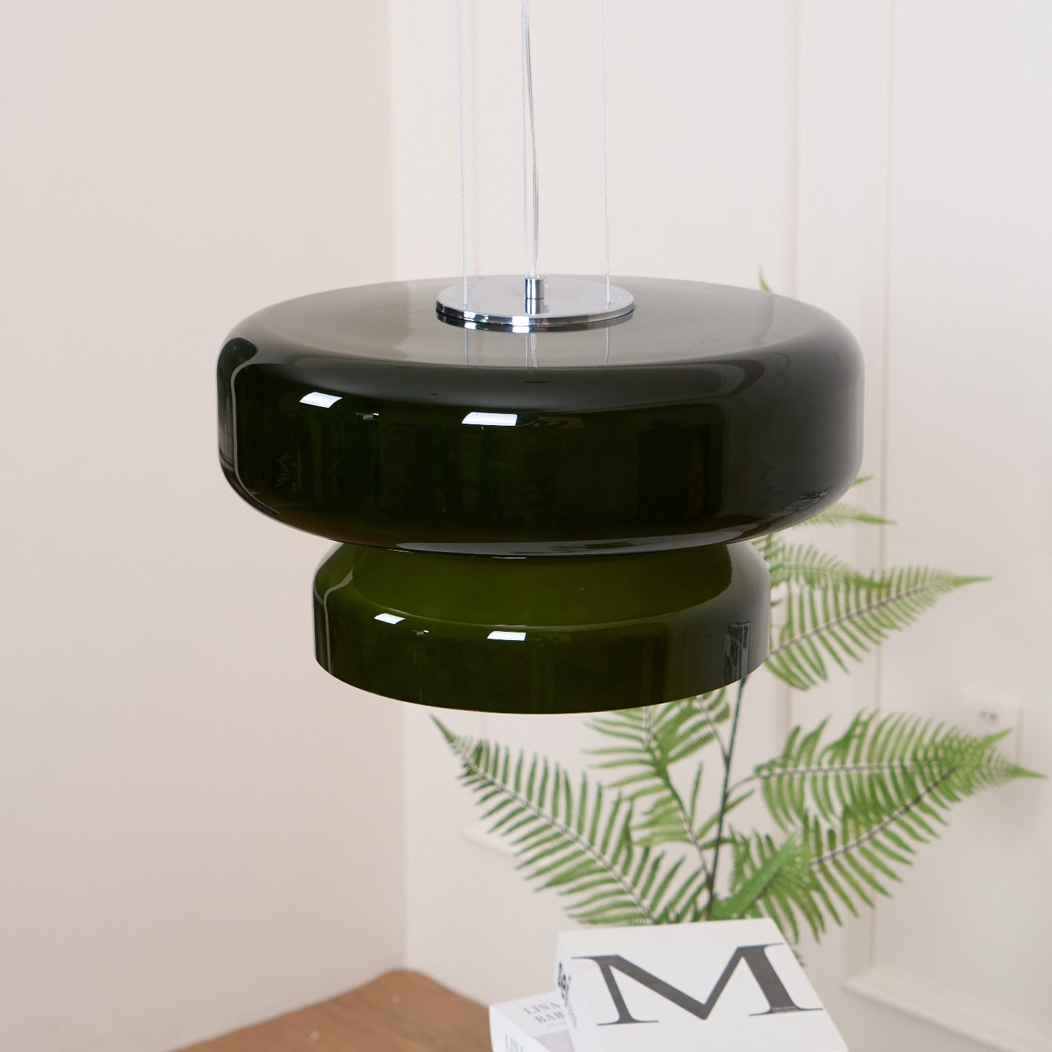 Xenuvyj Moderne Minimaliste Métal Verre Suspension