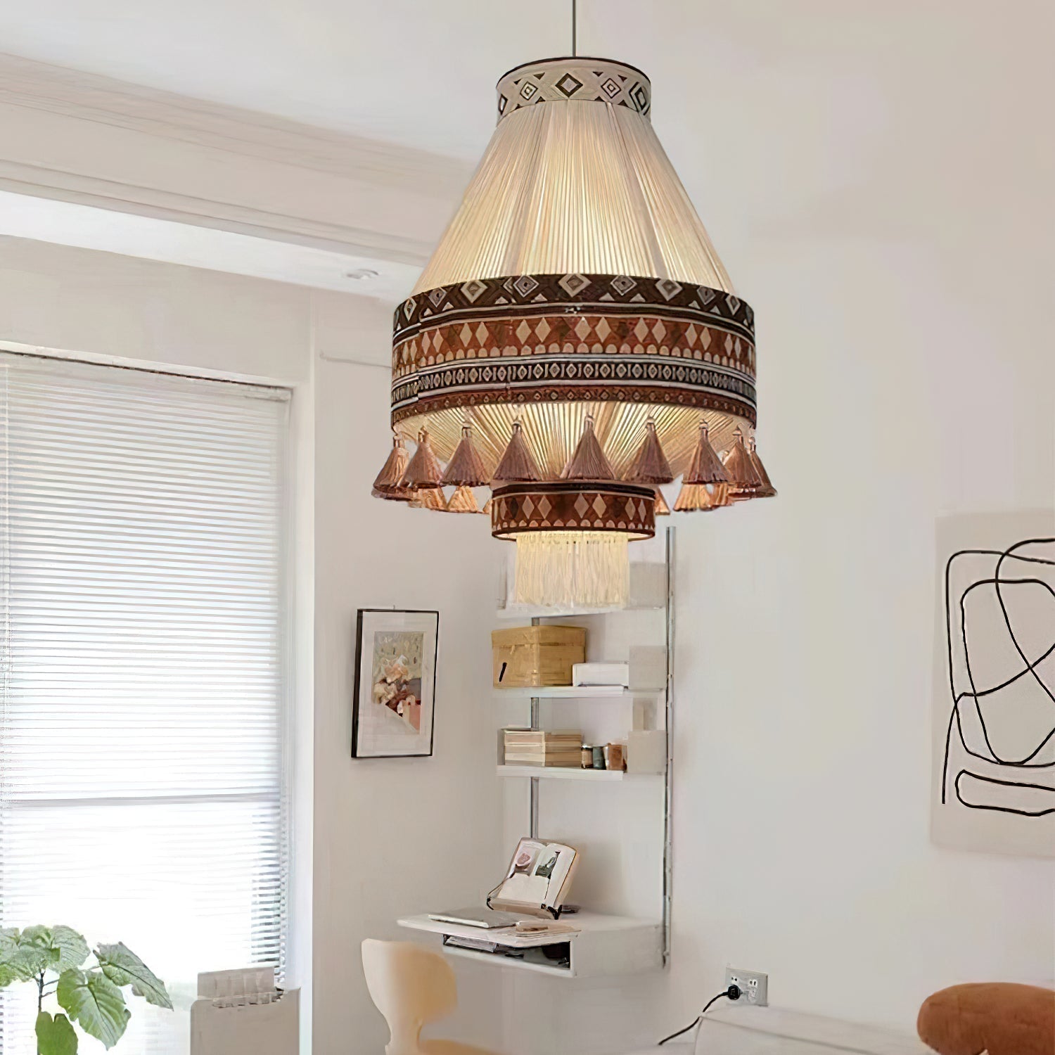 Calyce VSuspension en Tissu Vintage