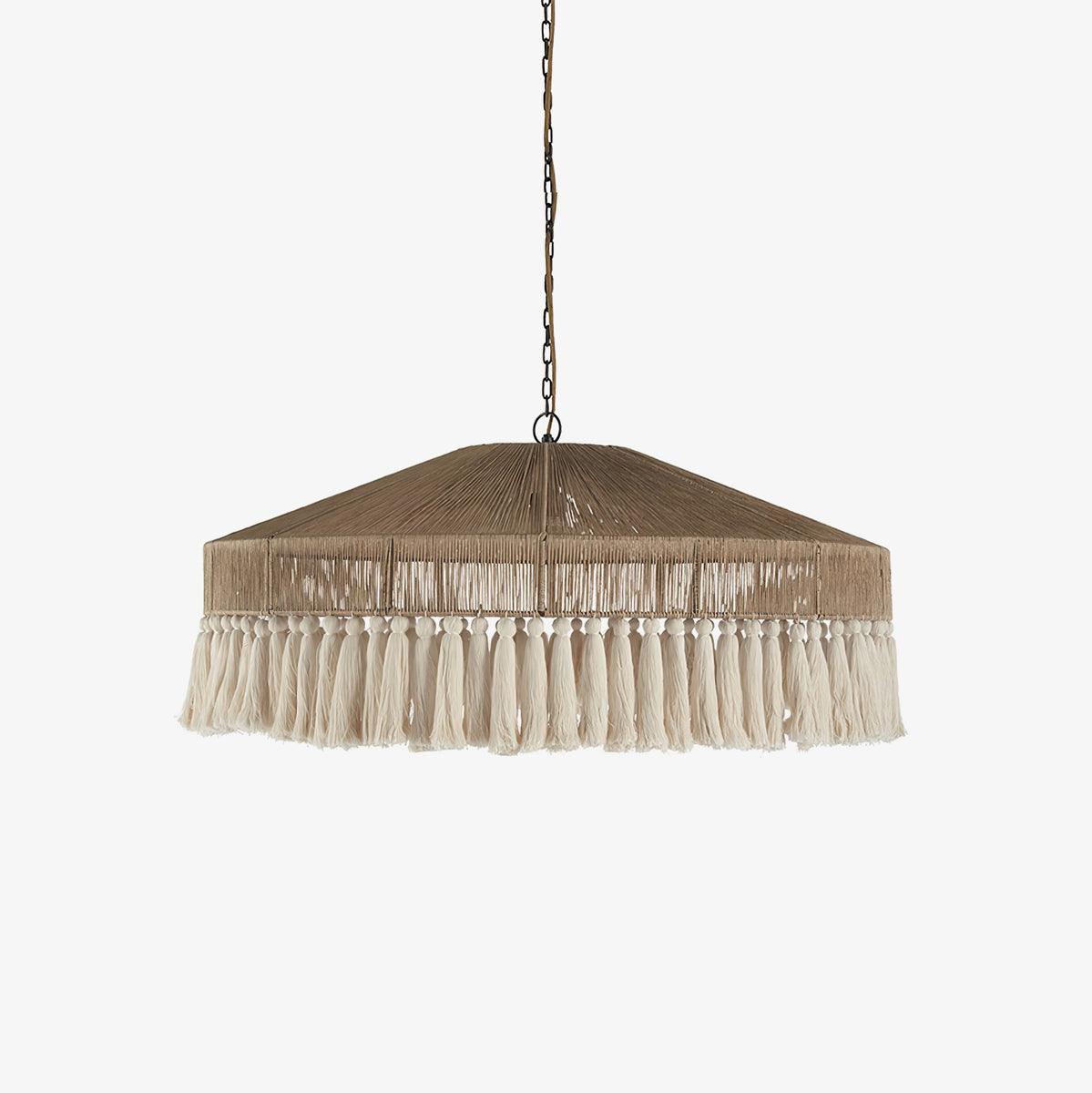 Vorenth Chanvre Corde Suspension Lumière