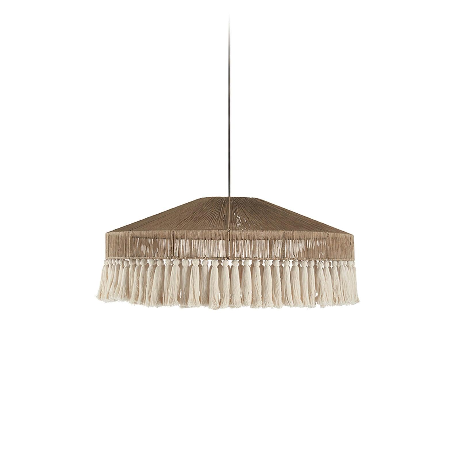 Vorenth Chanvre Corde Suspension Lumière