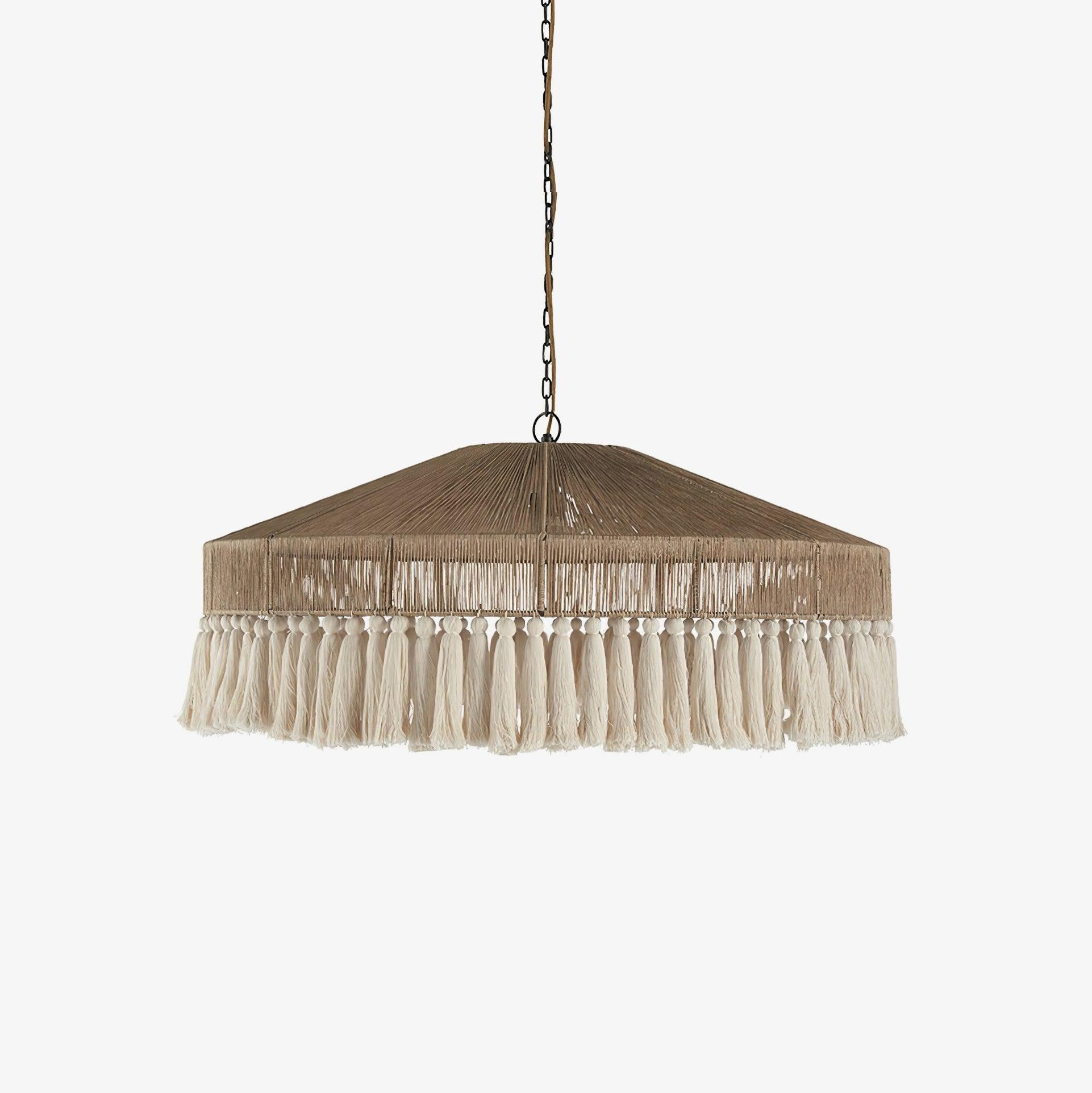 Vorenth Chanvre Corde Suspension Lumière
