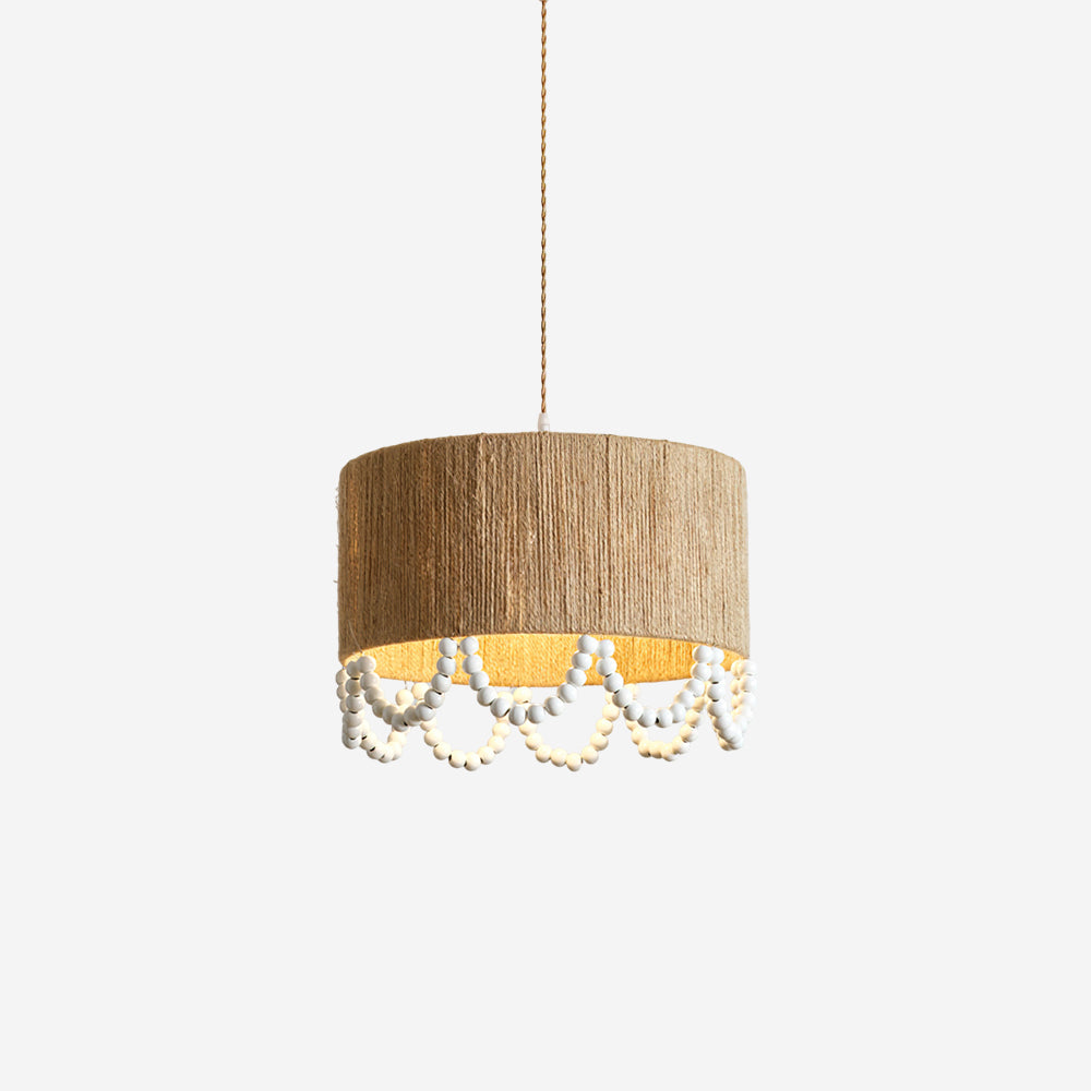 Boho Dona Suspension Naturel Frange Organique
