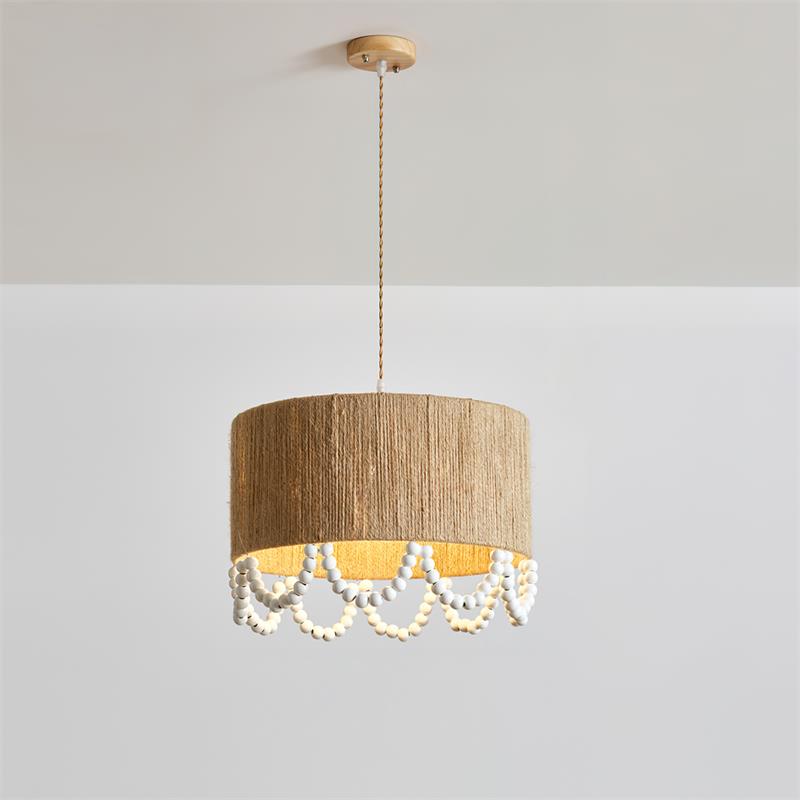 Boho Dona Suspension Naturel Frange Organique