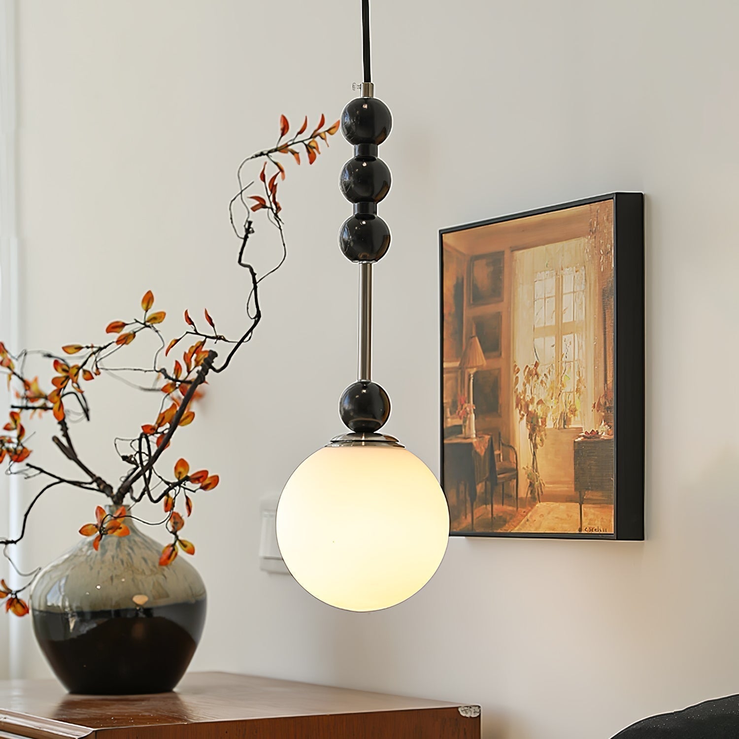 Aeris Suspension Minimaliste en Bois