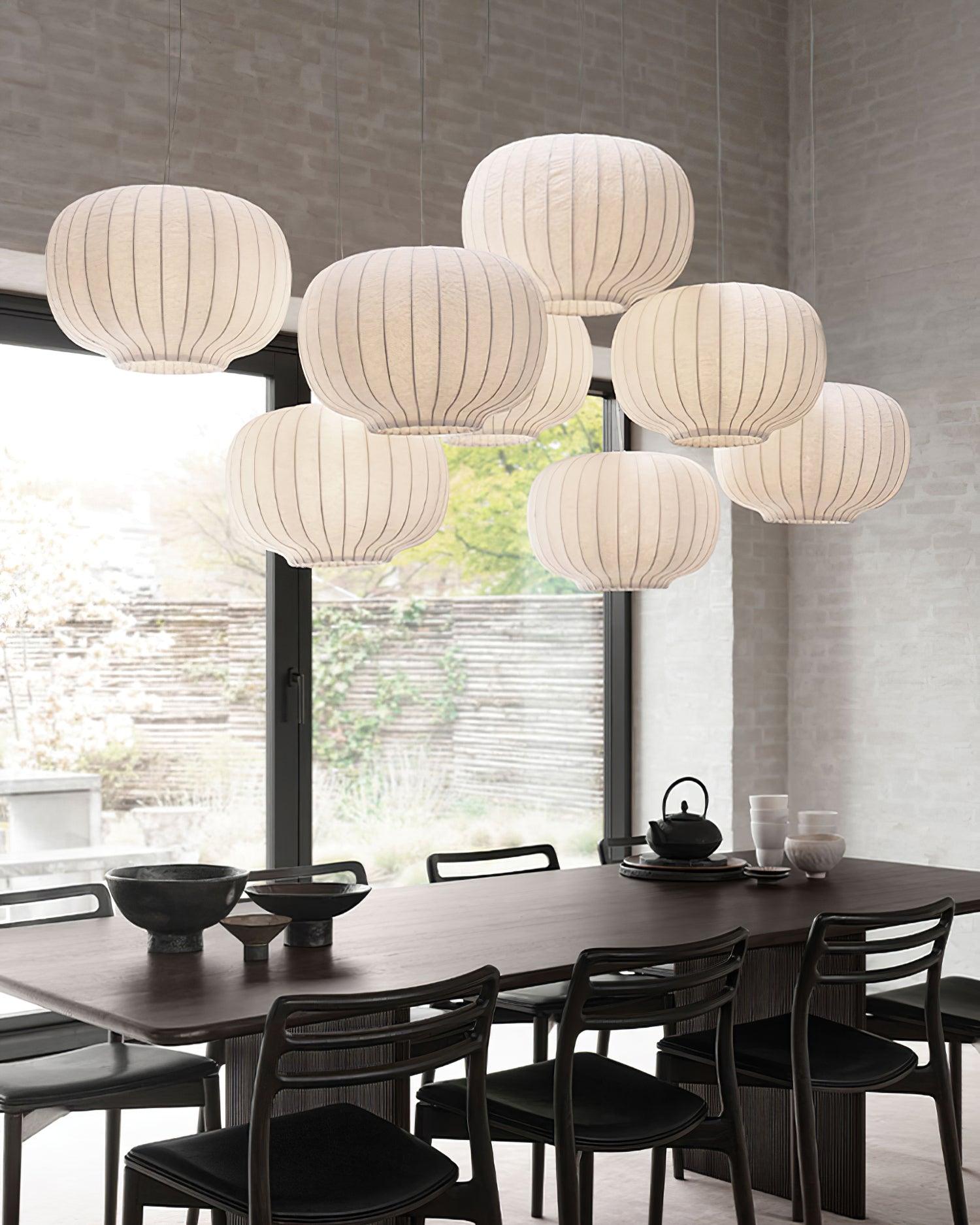 Rinwa Lampe Suspension Lanternes Inspirée du Japon