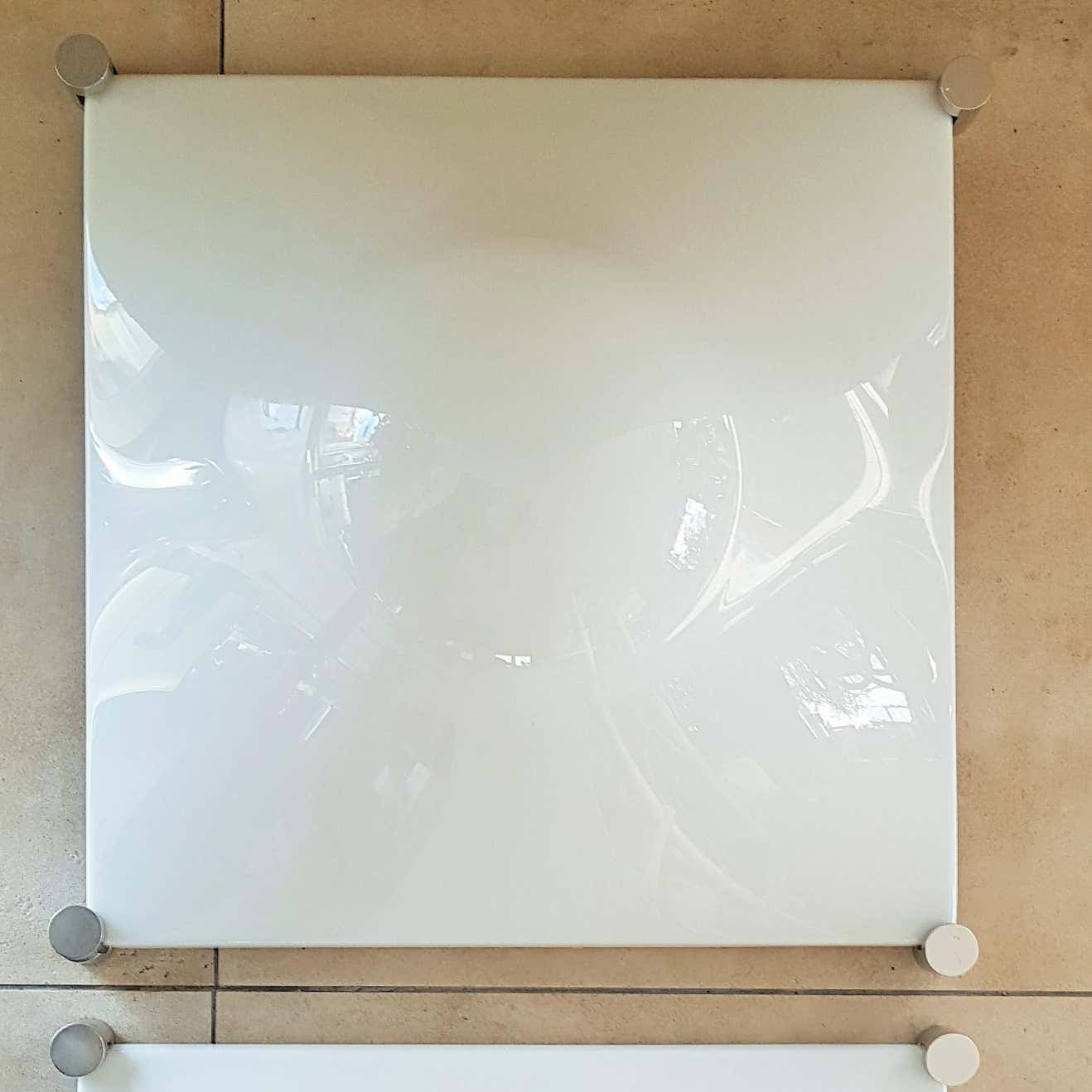 Bolla Lustre Plafonnier Blanc Doux Courbes Élégant