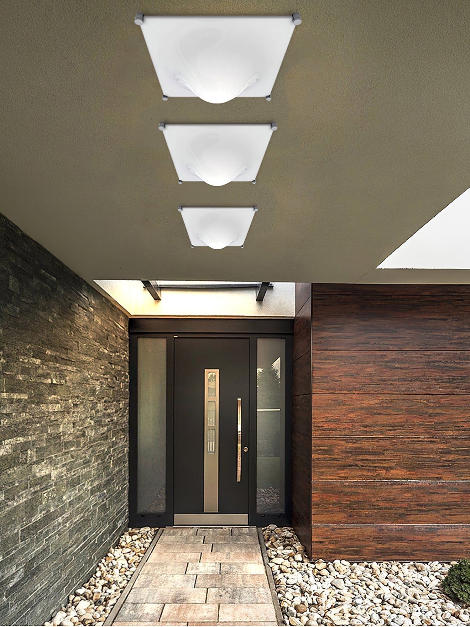 Bolla Lustre Plafonnier Blanc Doux Courbes Élégant