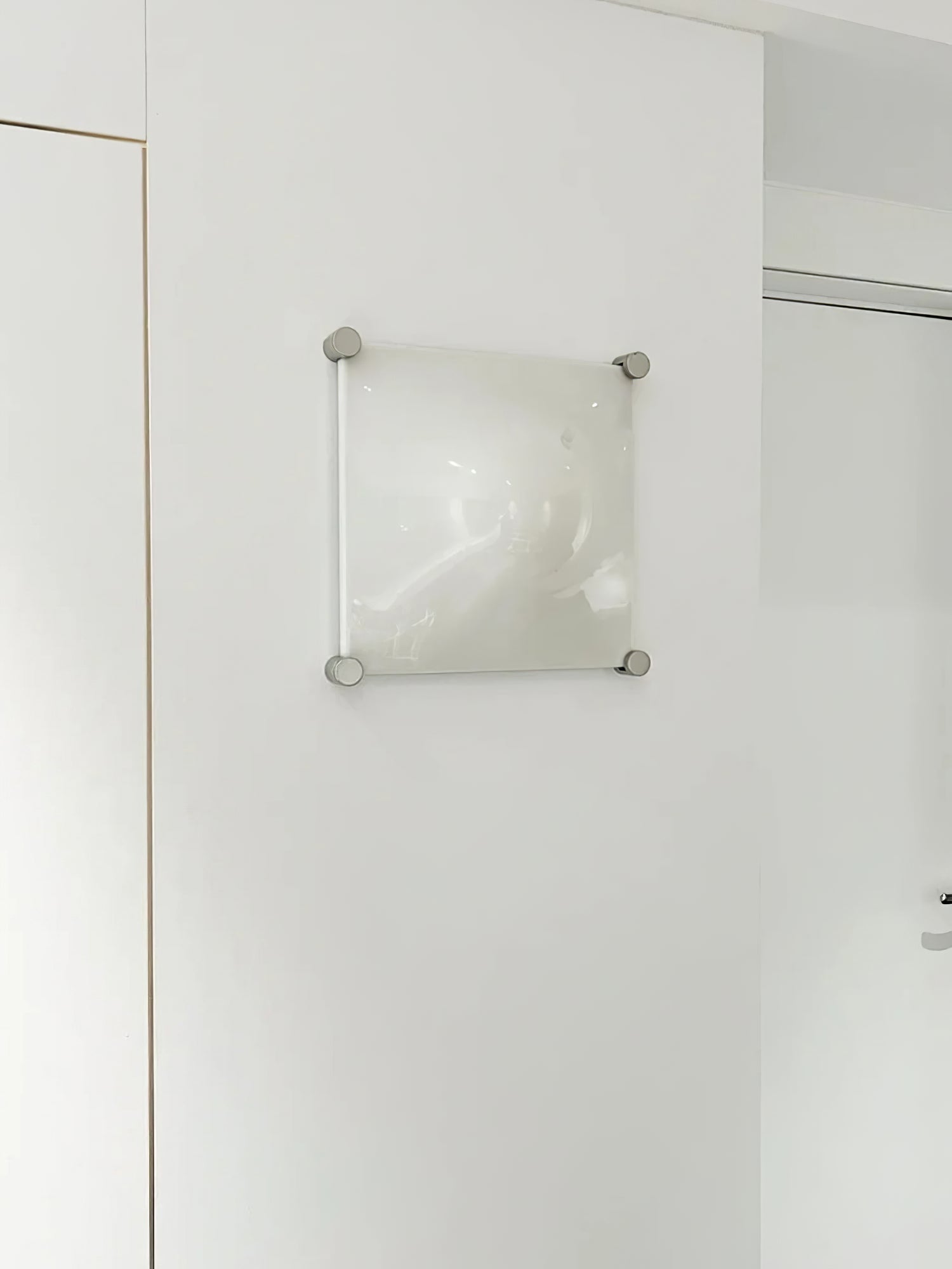 Bolla Lustre Plafonnier Blanc Doux Courbes Élégant