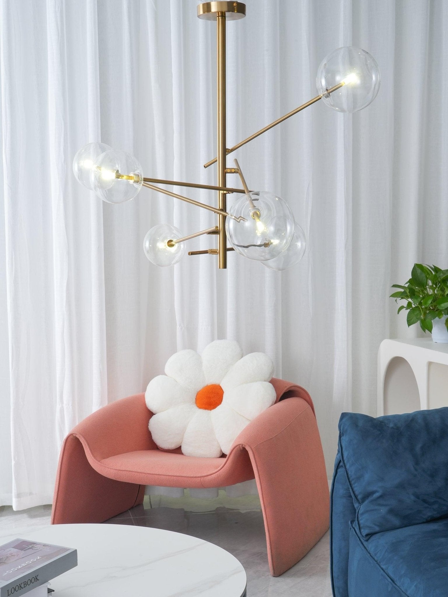 Lustra Lustre LED Cristal Clair